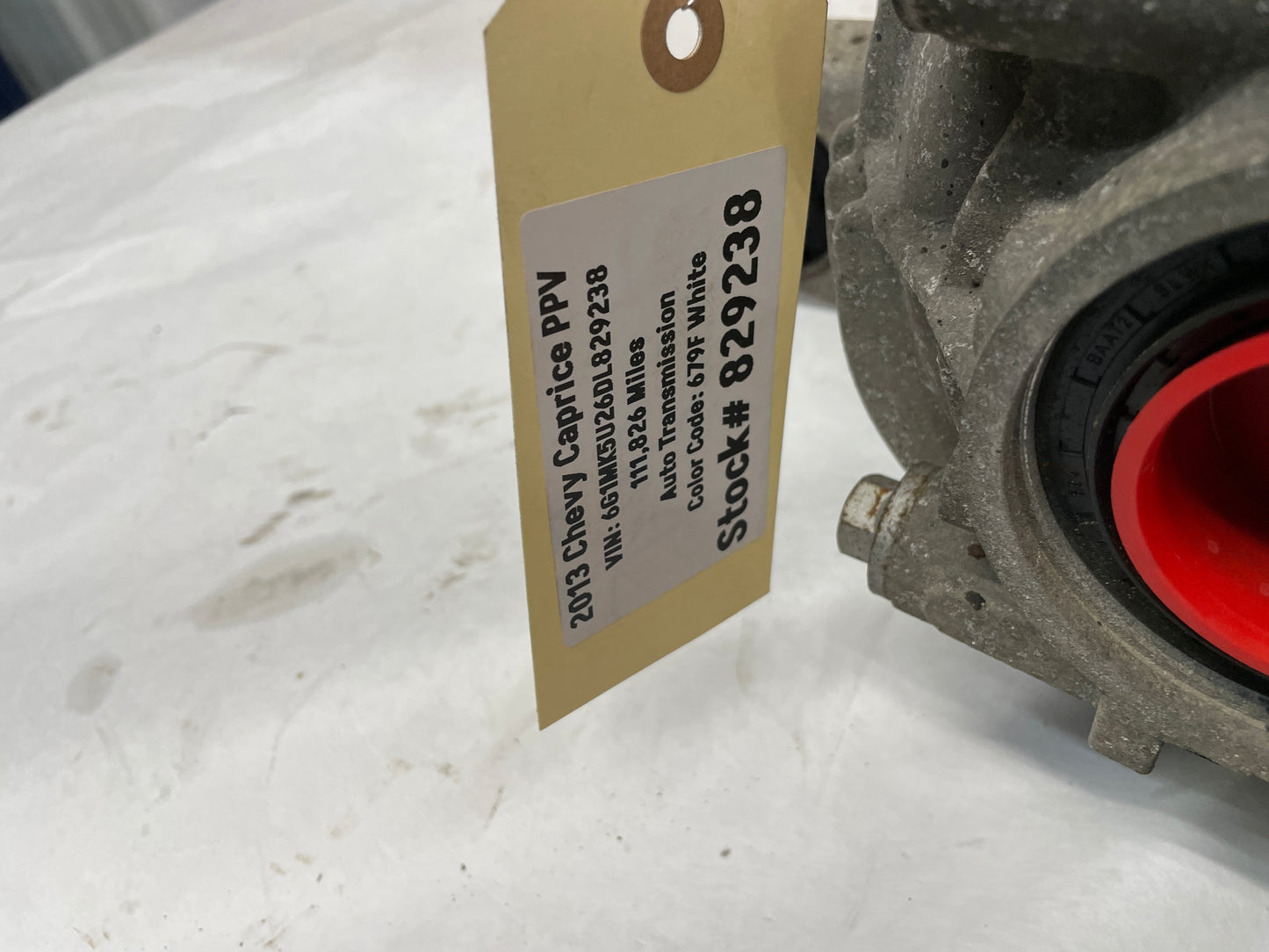2013 Chevy Caprice PPV Rear End Rearend Carrier Differential 2.92 LSD OEM - Day's Parts Yard