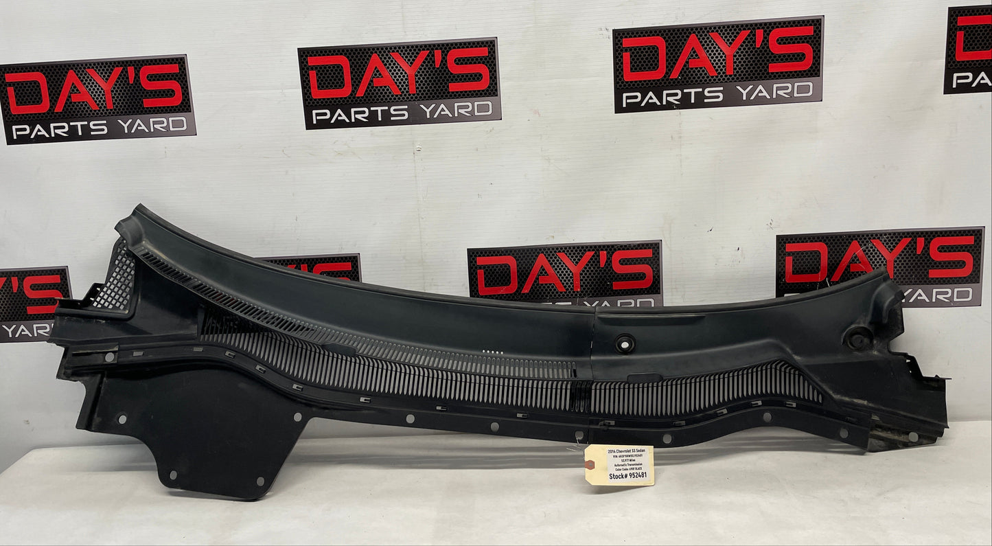 2014 Chevy SS Sedan Windshield Wiper Cowl Trim Panel Molding OEM - Day's Parts Yard