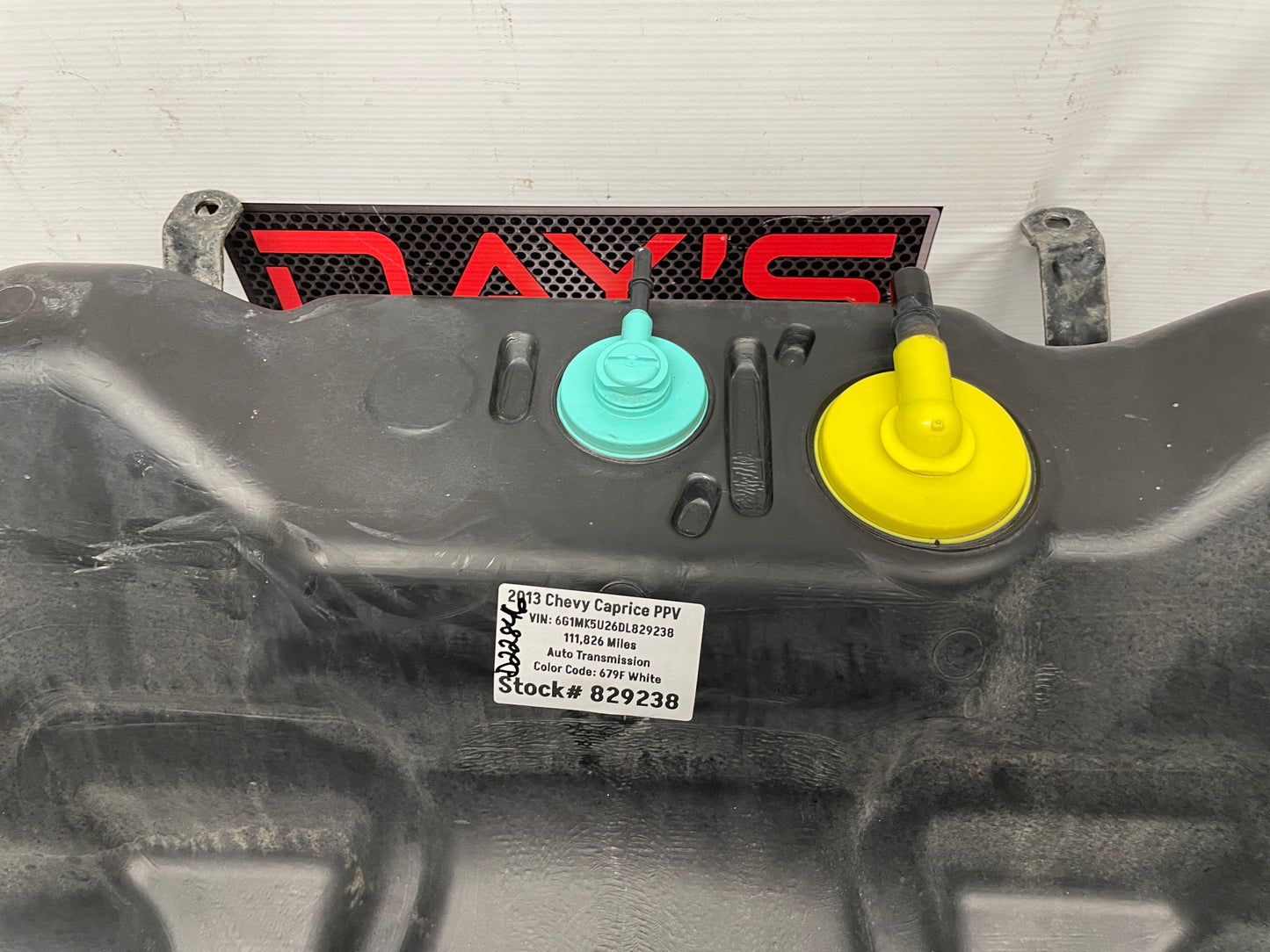 2013 Chevy Caprice PPV Fuel Gas Tank w/ Pumps Sending Unit OEM - Day's Parts Yard