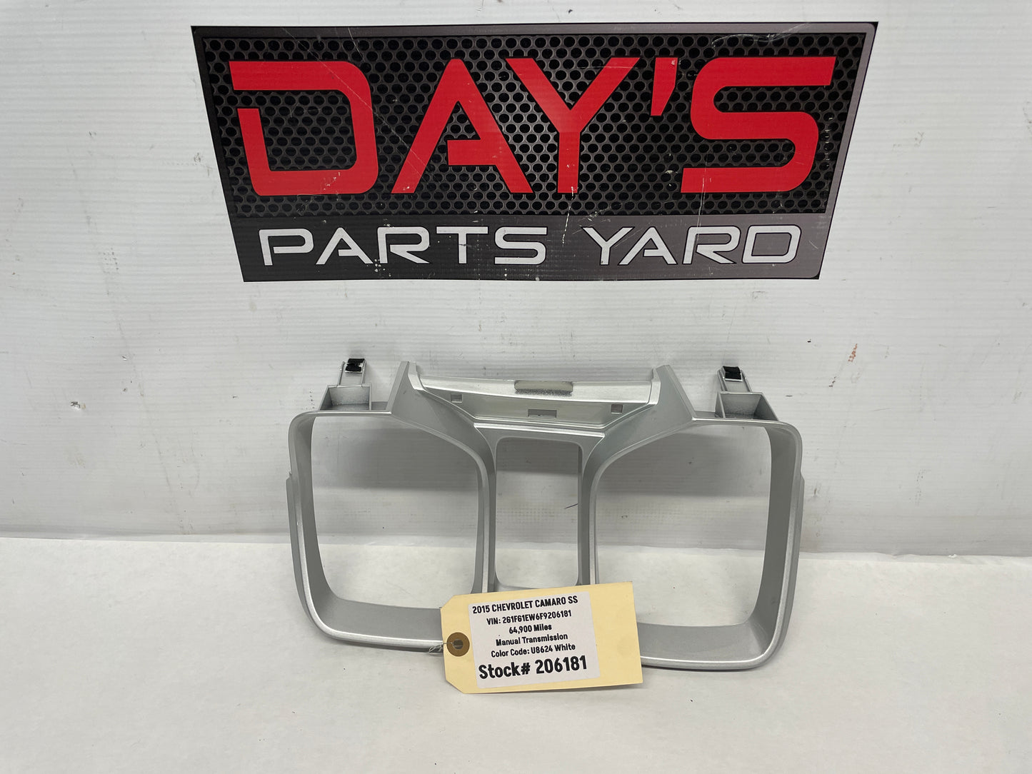 2015 Chevy Camaro SS Speedometer Gauge Cluster Bezel Trim OEM - Day's Parts Yard