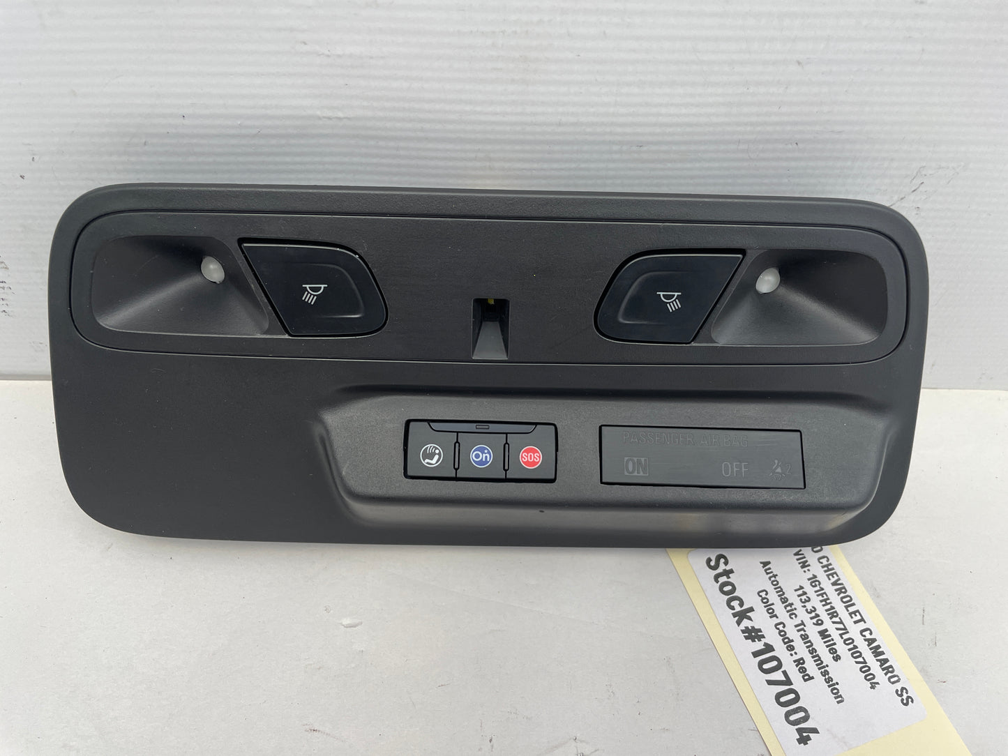 2020 Chevy Camaro SS Overhead Console Dome Map Light OEM - Day's Parts Yard
