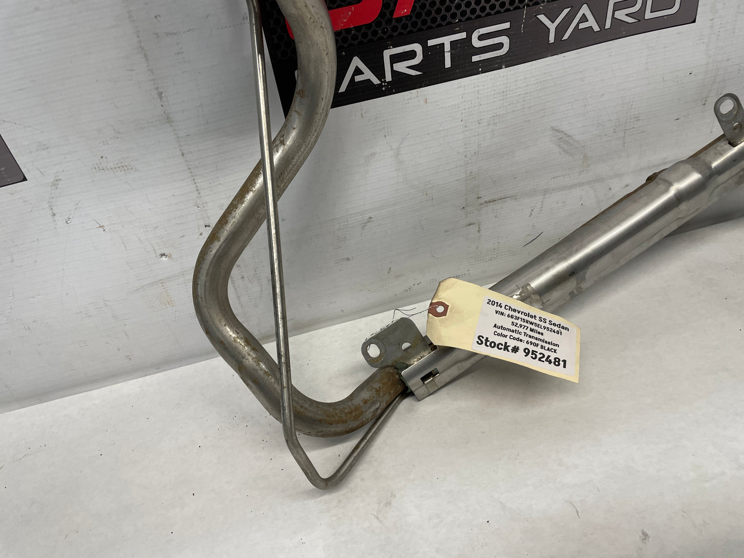 2014 Chevy SS Sedan Gas Fuel Tank Filler Neck Tube Line OEM - Day's Parts Yard