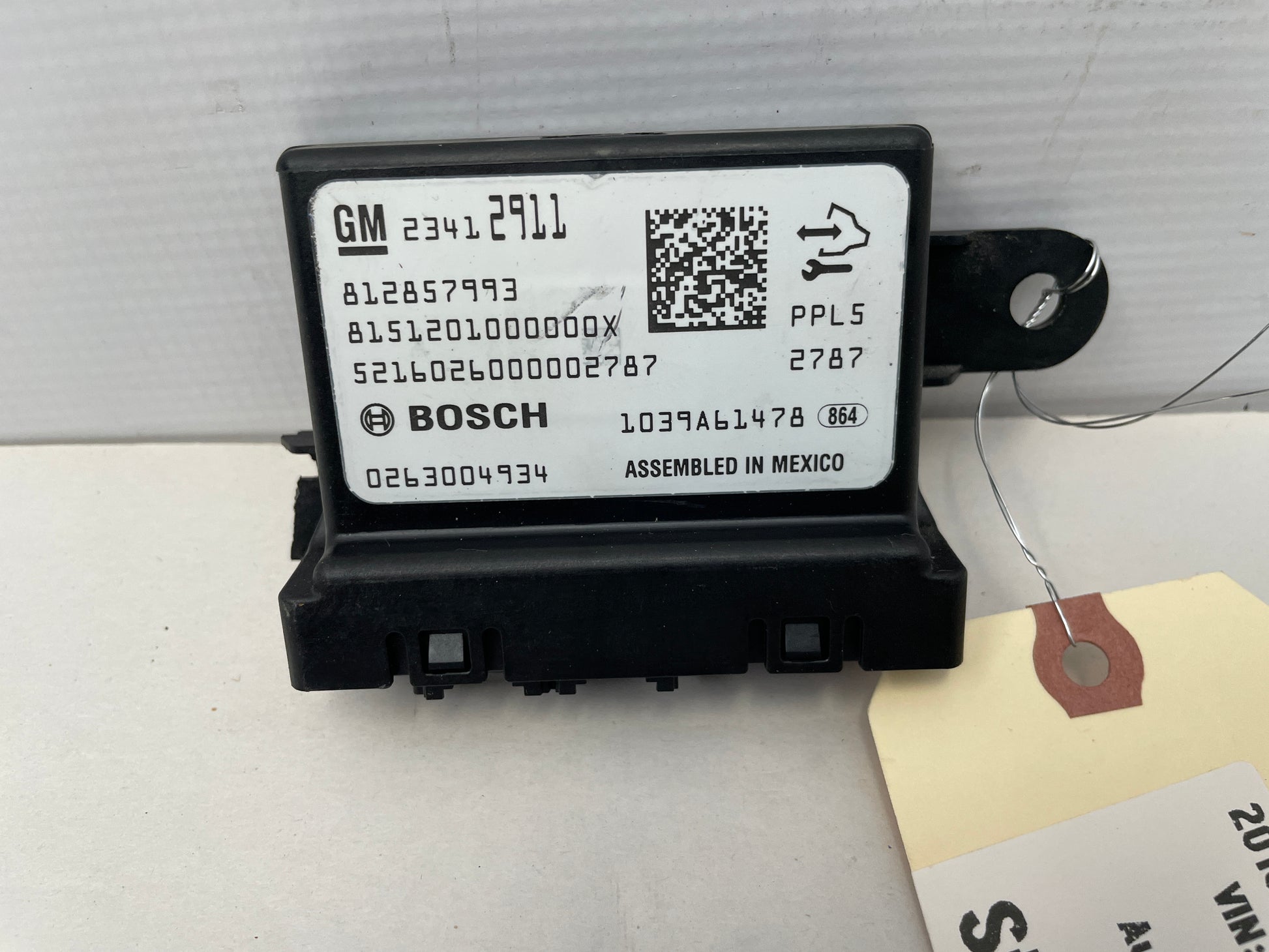 2016 Chevy Camaro SS Parking Assist Control Module OEM - Day's Parts Yard