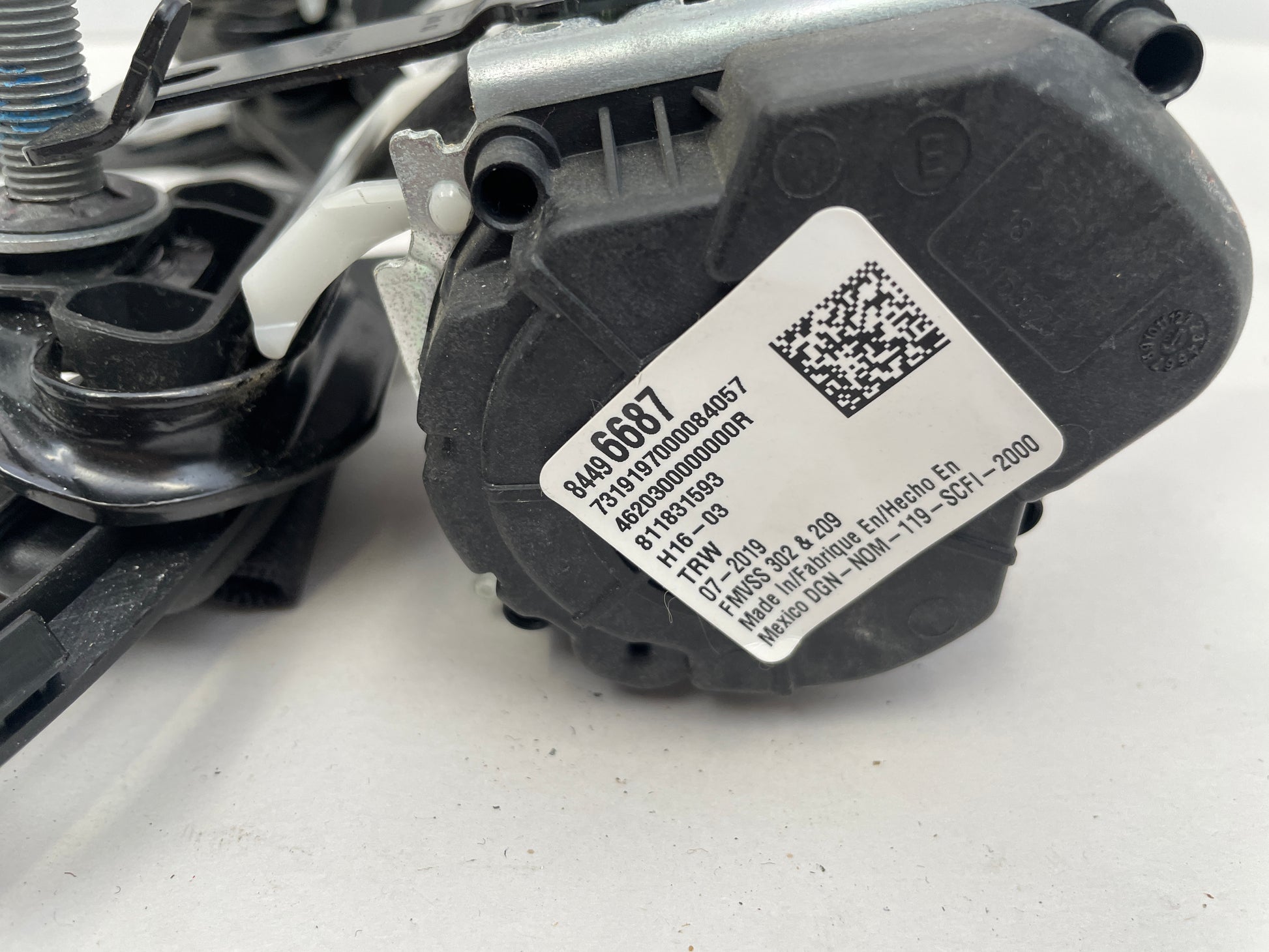 2020 Chevy Camaro SS Rear Seat Belts Seatbelts OEM - Day's Parts Yard