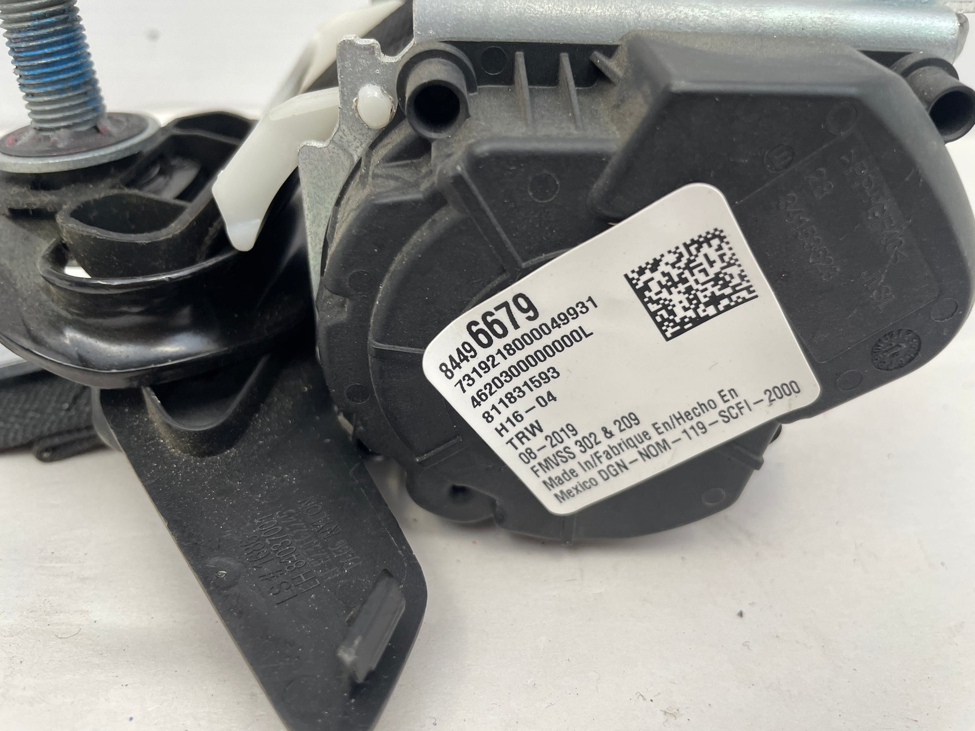 2020 Chevy Camaro SS Rear Seat Belts Seatbelts OEM - Day's Parts Yard