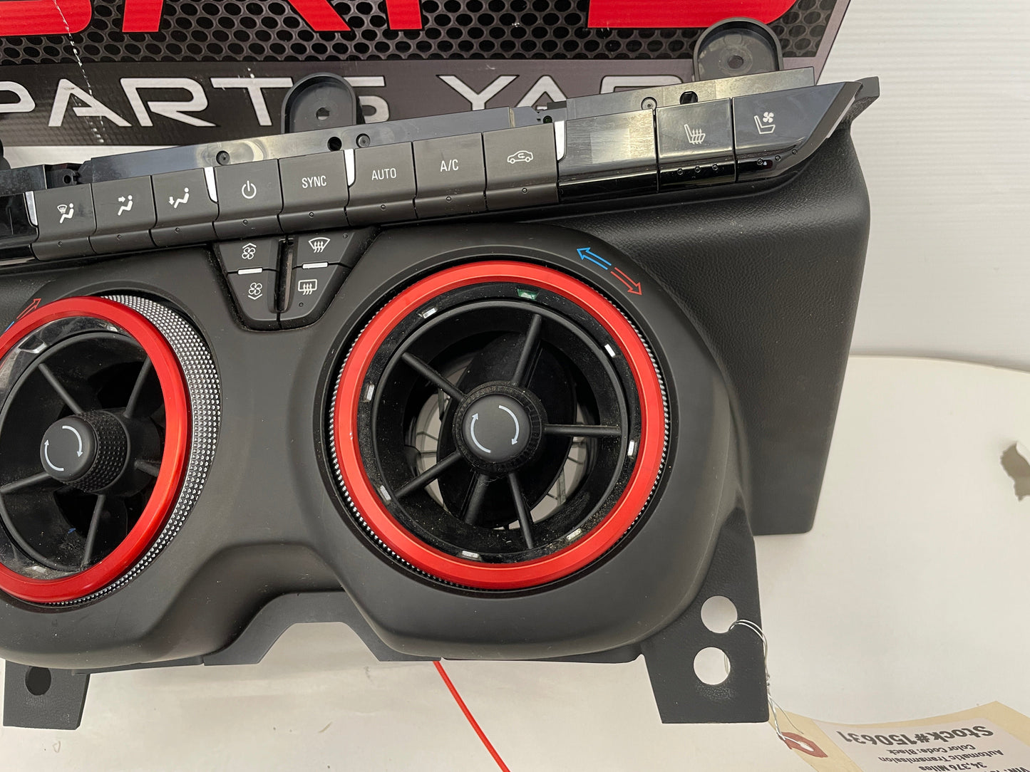 2016 Chevy Camaro SS HVAC Heater A/C Air Climate Temp Control Panel OEM - Day's Parts Yard