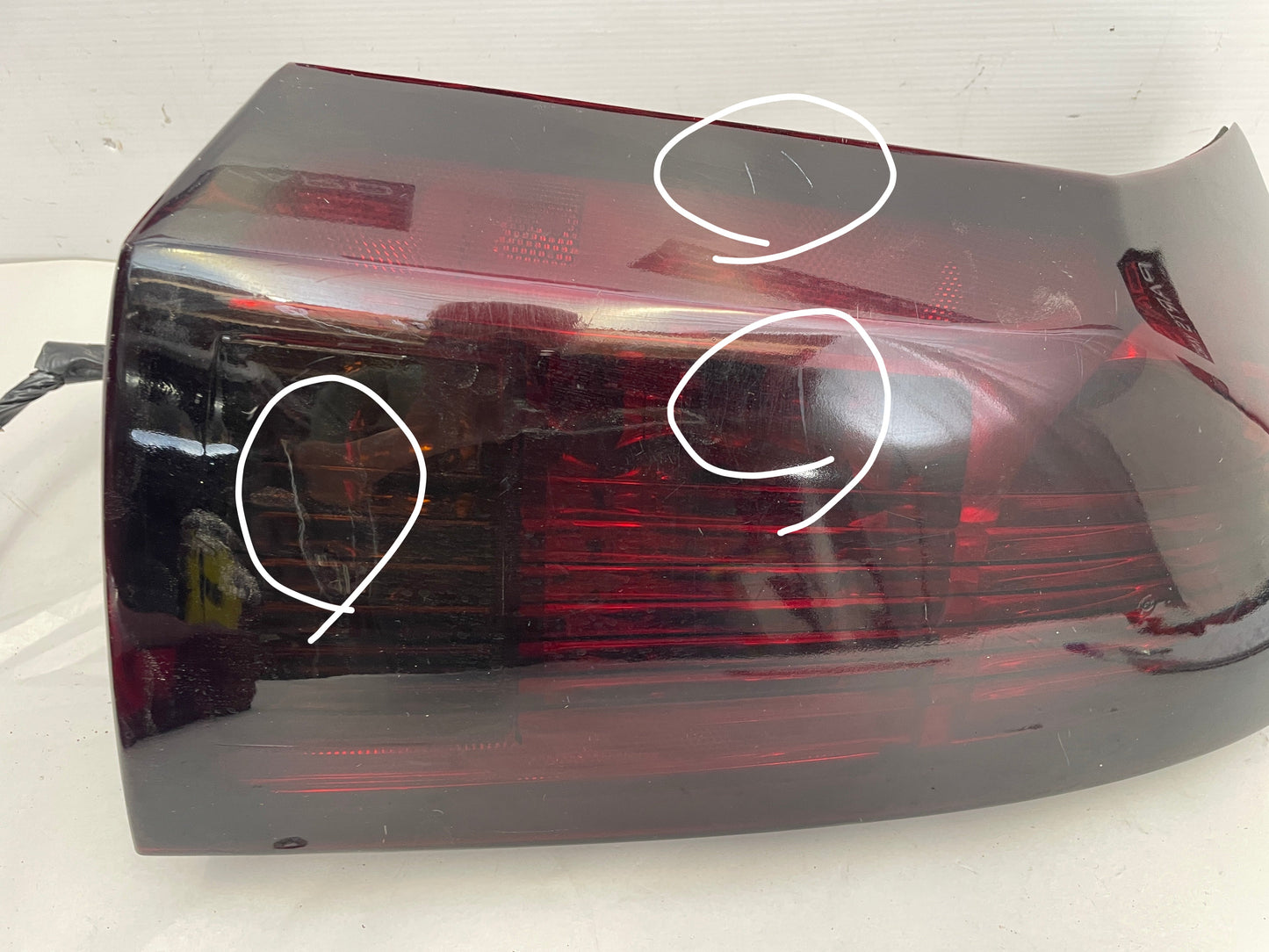 2004 Cadillac CTS-V LH Driver Side Tail Light Taillight Lamp OEM - Day's Parts Yard