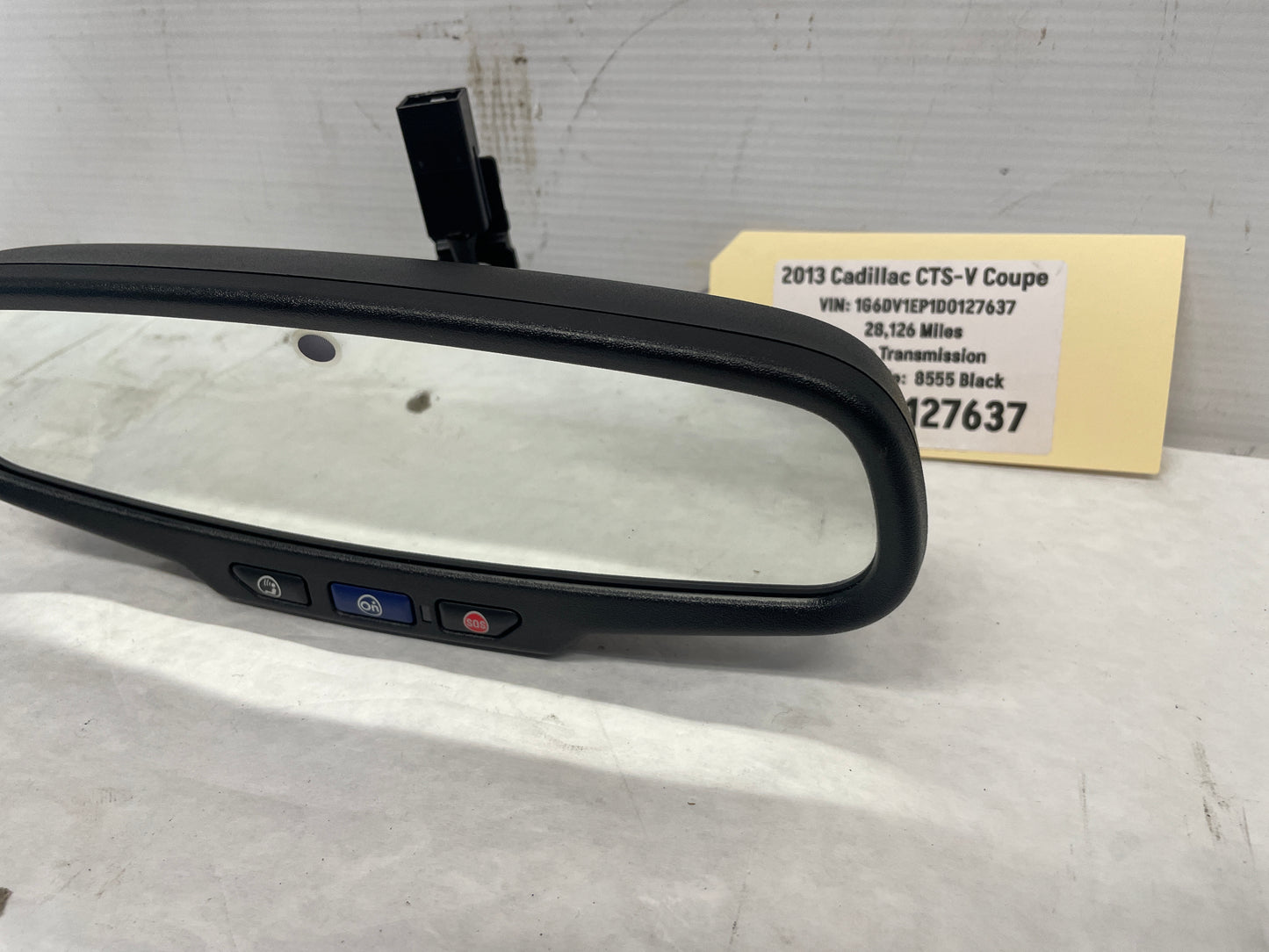 2013 Cadillac CTS-V Coupe Rearview Mirror w/OnStar OEM - Day's Parts Yard