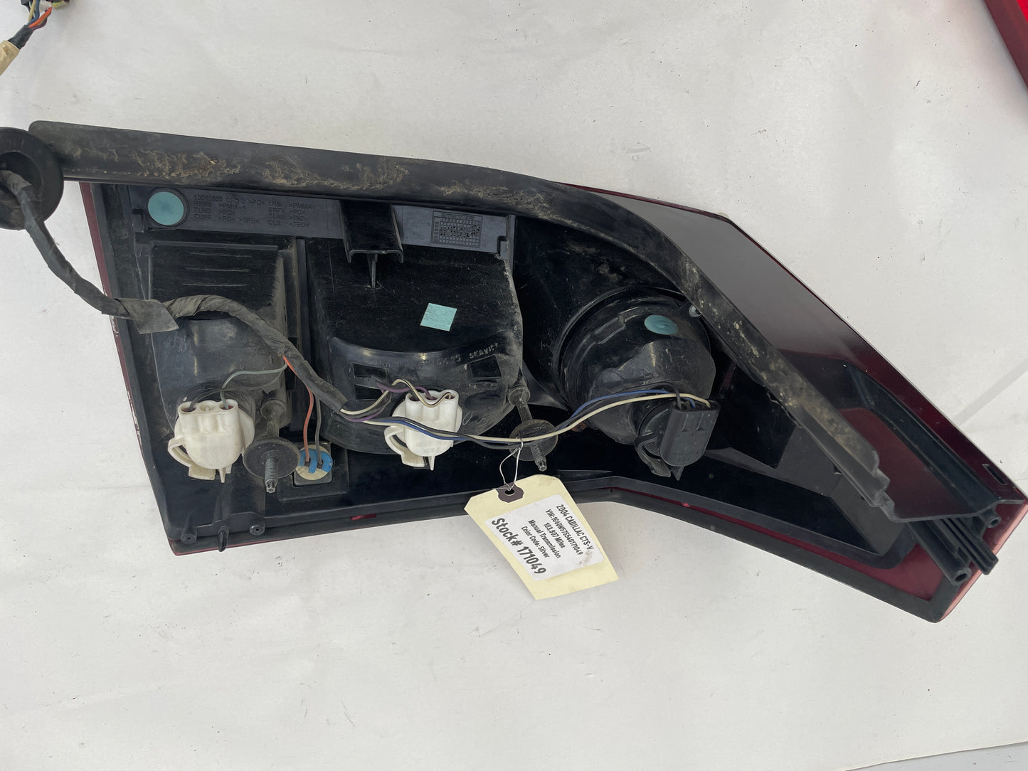 2004 Cadillac CTS-V LH Driver Side Tail Light Taillight Lamp OEM - Day's Parts Yard
