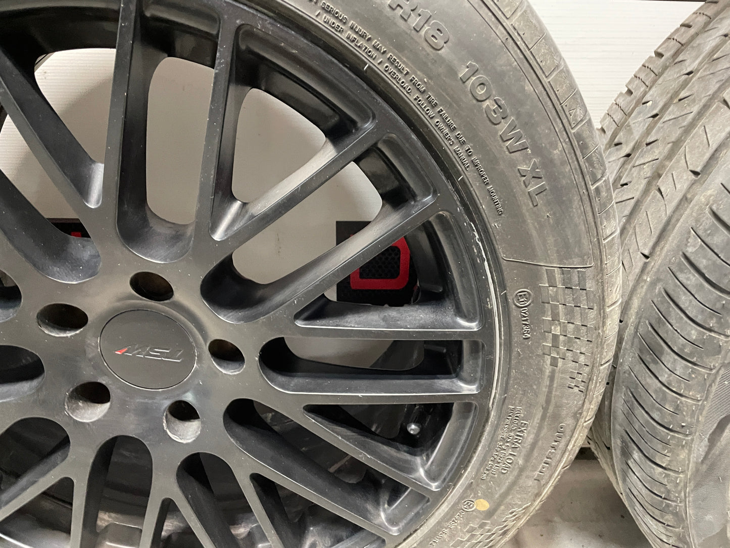 TSW Wheels and Tires 18X8 18X9 Set - Day's Parts Yard