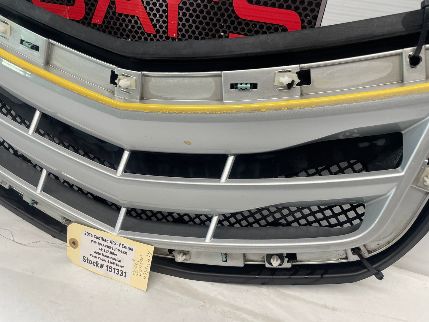 2016 Cadillac ATS-V Hood Vent Insert OEM - Day's Parts Yard
