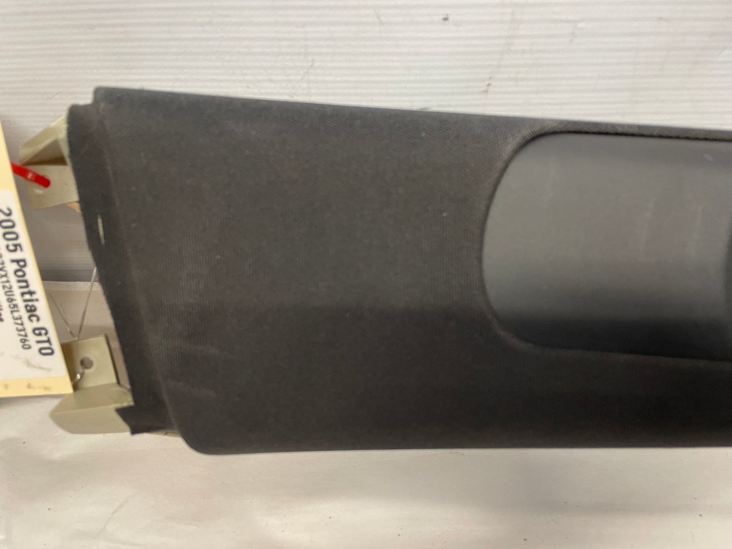 2005 Pontiac GTO RH & LH Interior B Pillar Seat Belt Trim OEM - Day's Parts Yard