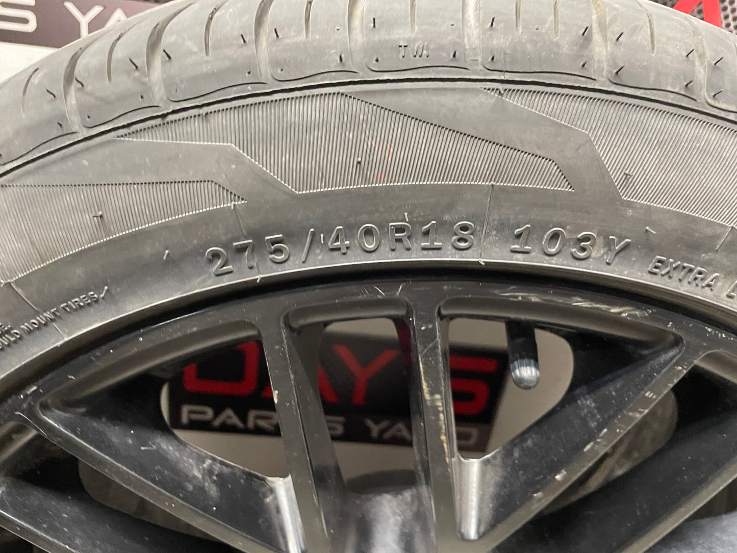 TSW Wheels and Tires 18X8 18X9 Set - Day's Parts Yard