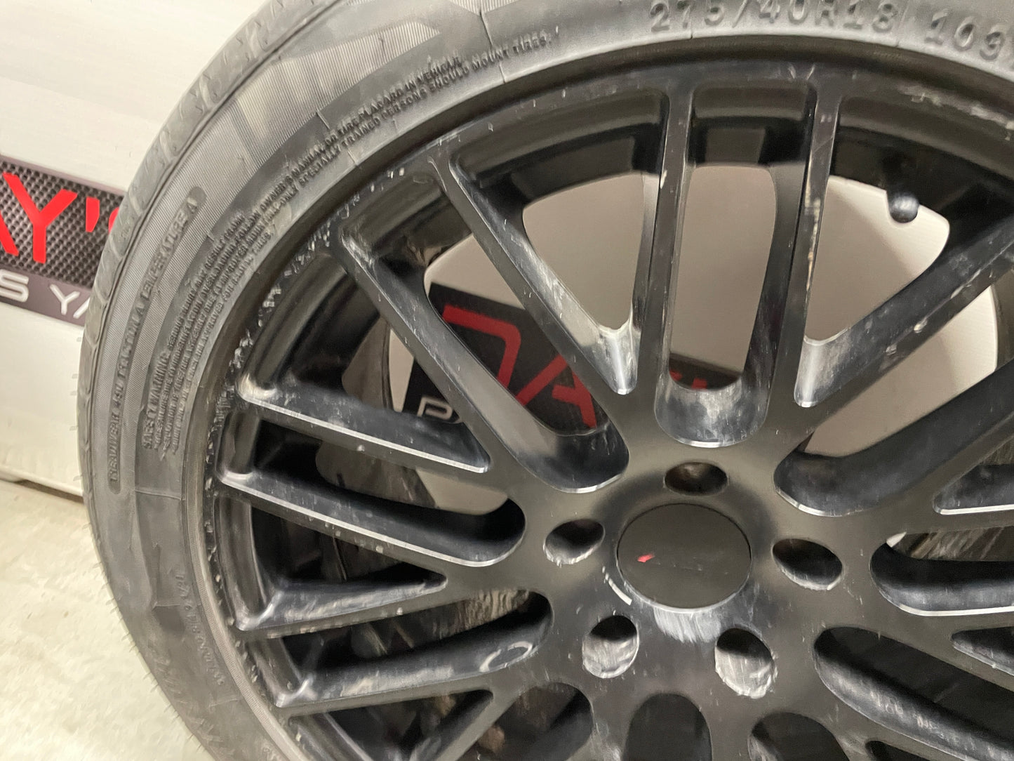 TSW Wheels and Tires 18X8 18X9 Set - Day's Parts Yard