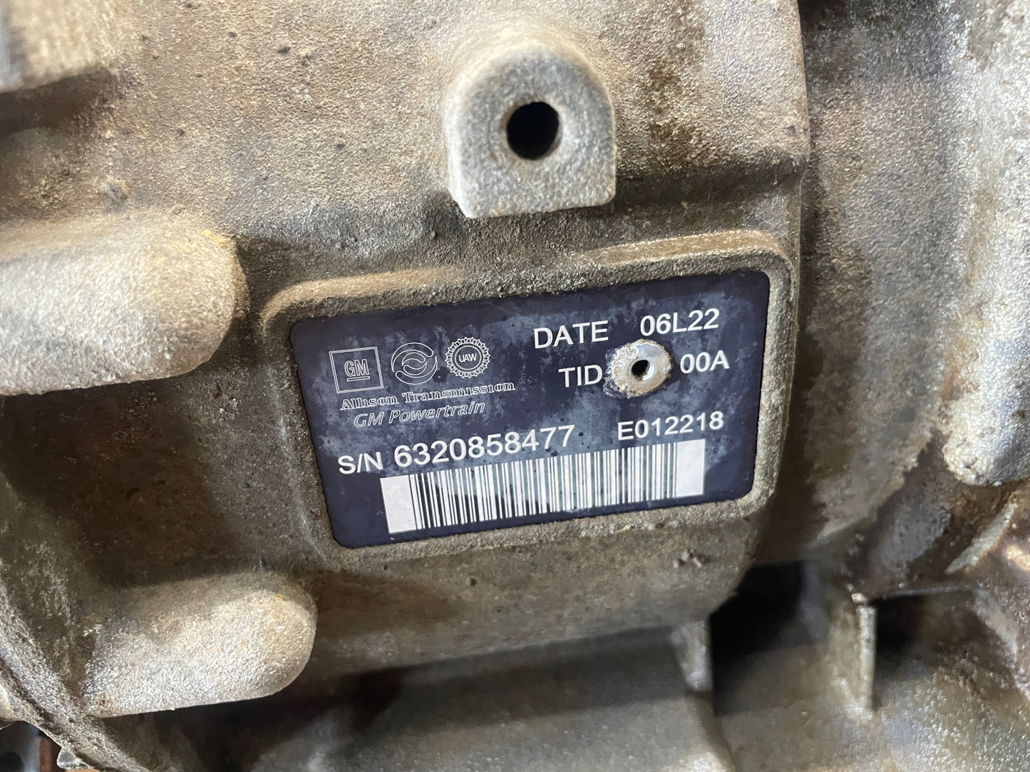 Transmission OEM - Day's Parts Yard