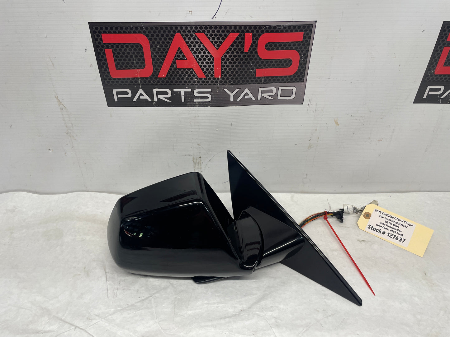 2013 Cadillac CTS-V Coupe RH Passenger Exterior Mirror OEM - Day's Parts Yard