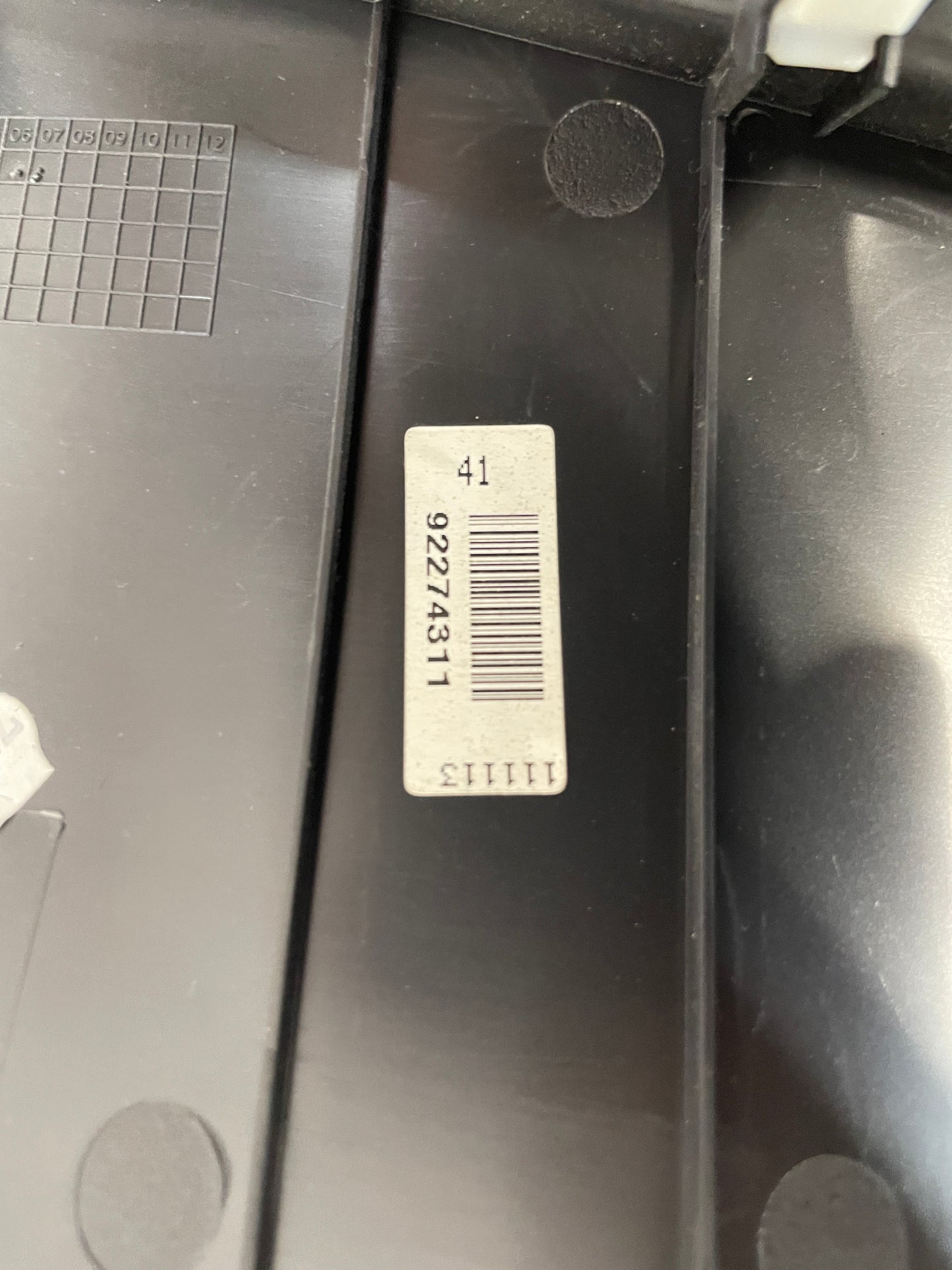 2014 Chevy SS Sedan RH Passenger Black Suede Dash Trim Panel Insert OEM - Day's Parts Yard