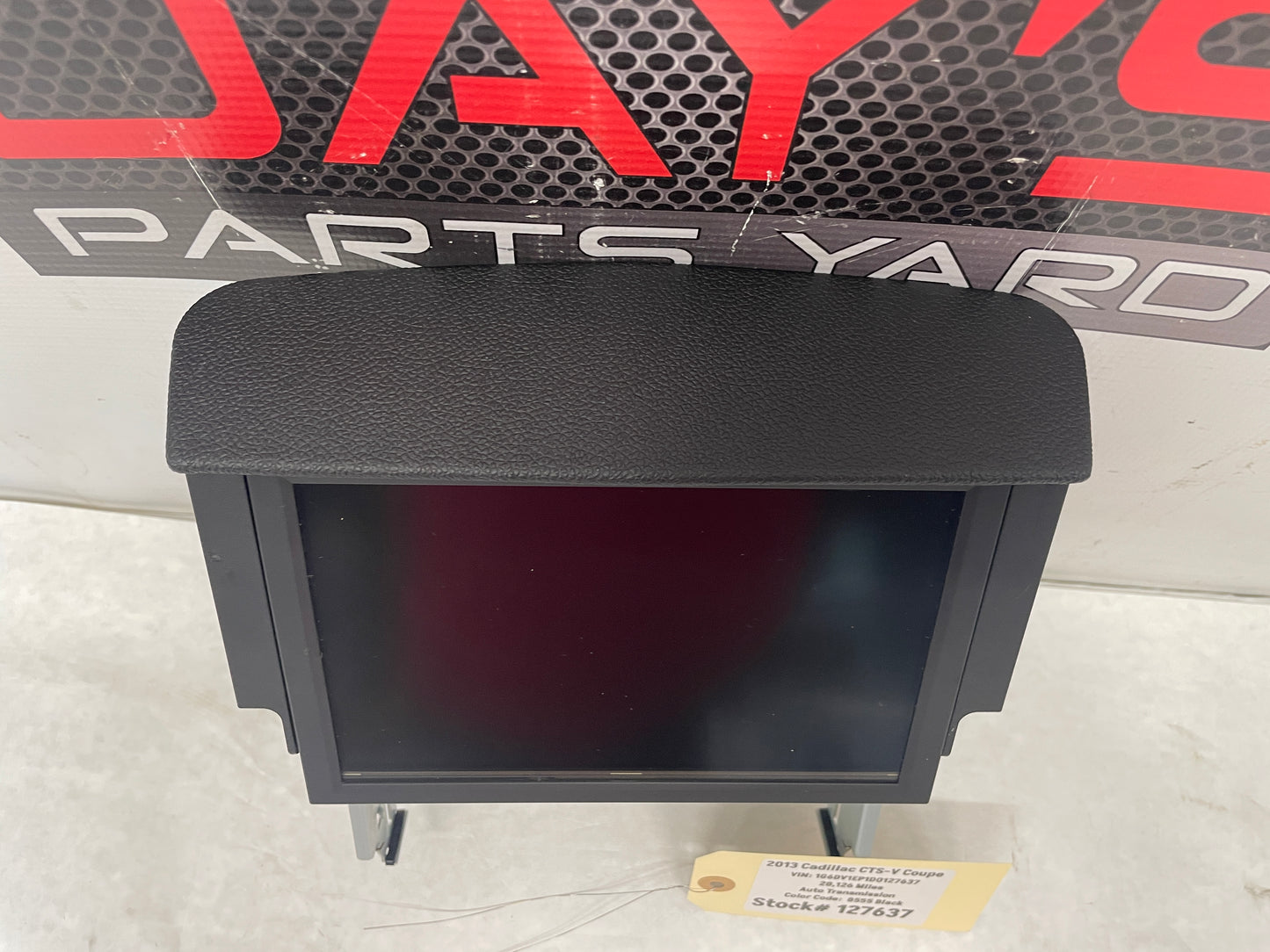 2013 Cadillac CTS-V Coupe Navigation Radio Pop Up Touch Screen Display Unit OEM - Day's Parts Yard