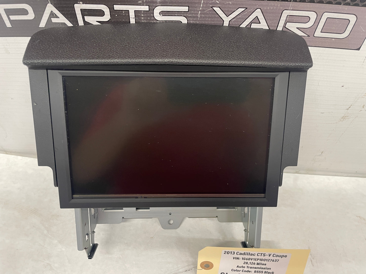 2013 Cadillac CTS-V Coupe Navigation Radio Pop Up Touch Screen Display Unit OEM - Day's Parts Yard