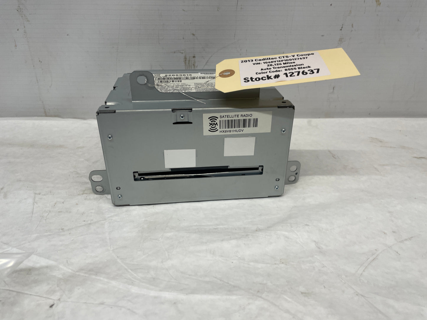 2013 Cadillac CTS-V Coupe Radio CD Player Navigation Control Receiver Box Unit OEM - Day's Parts Yard
