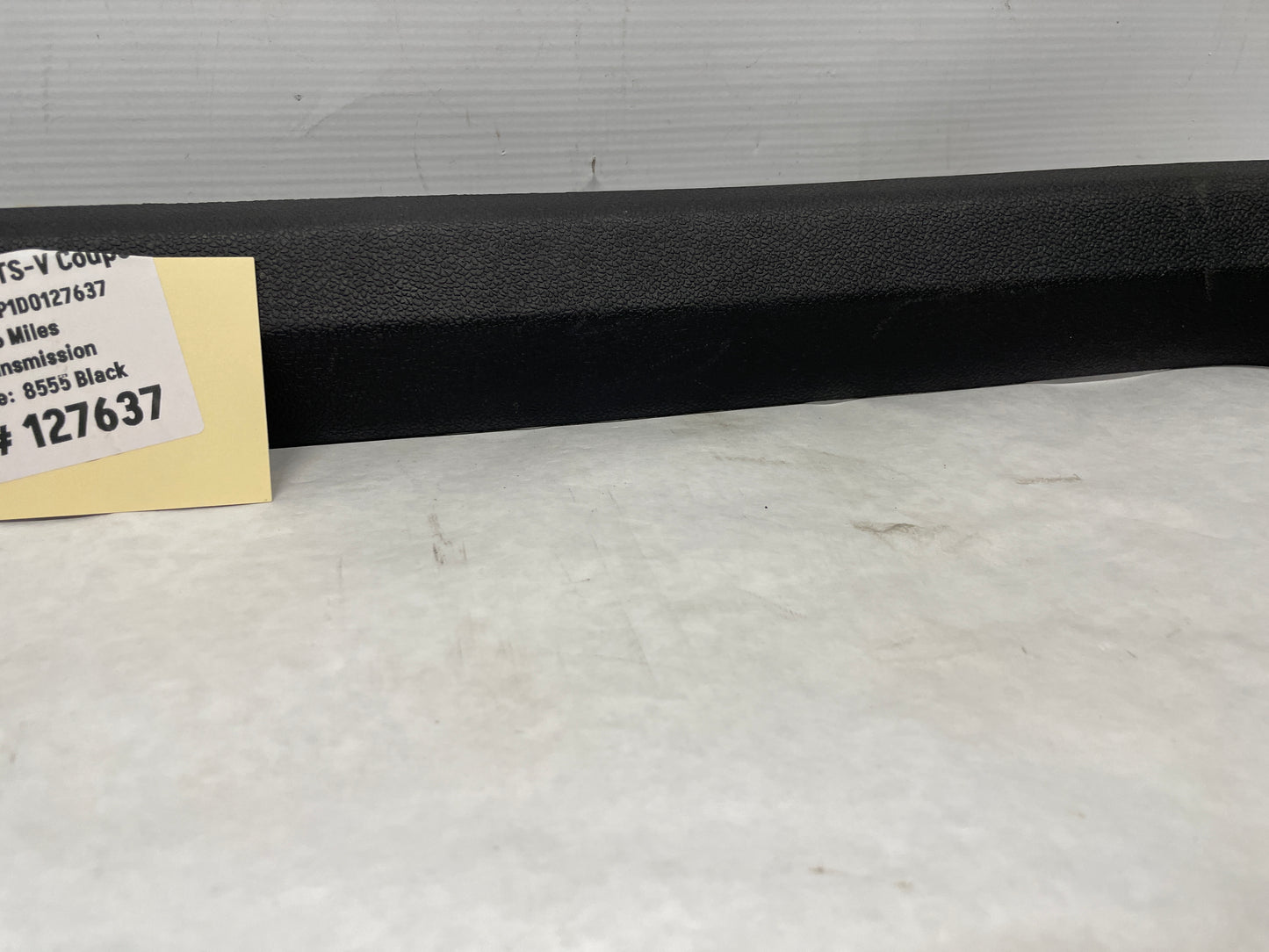 2013 Cadillac CTS-V Coupe Front RH Passenger Side Door Sill Trim Plate Ebony OEM - Day's Parts Yard