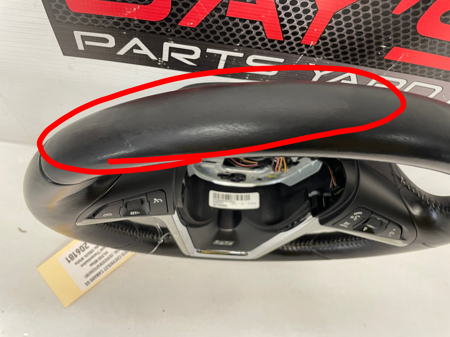 2015 Chevy Camaro SS Steering Wheel OEM - Day's Parts Yard