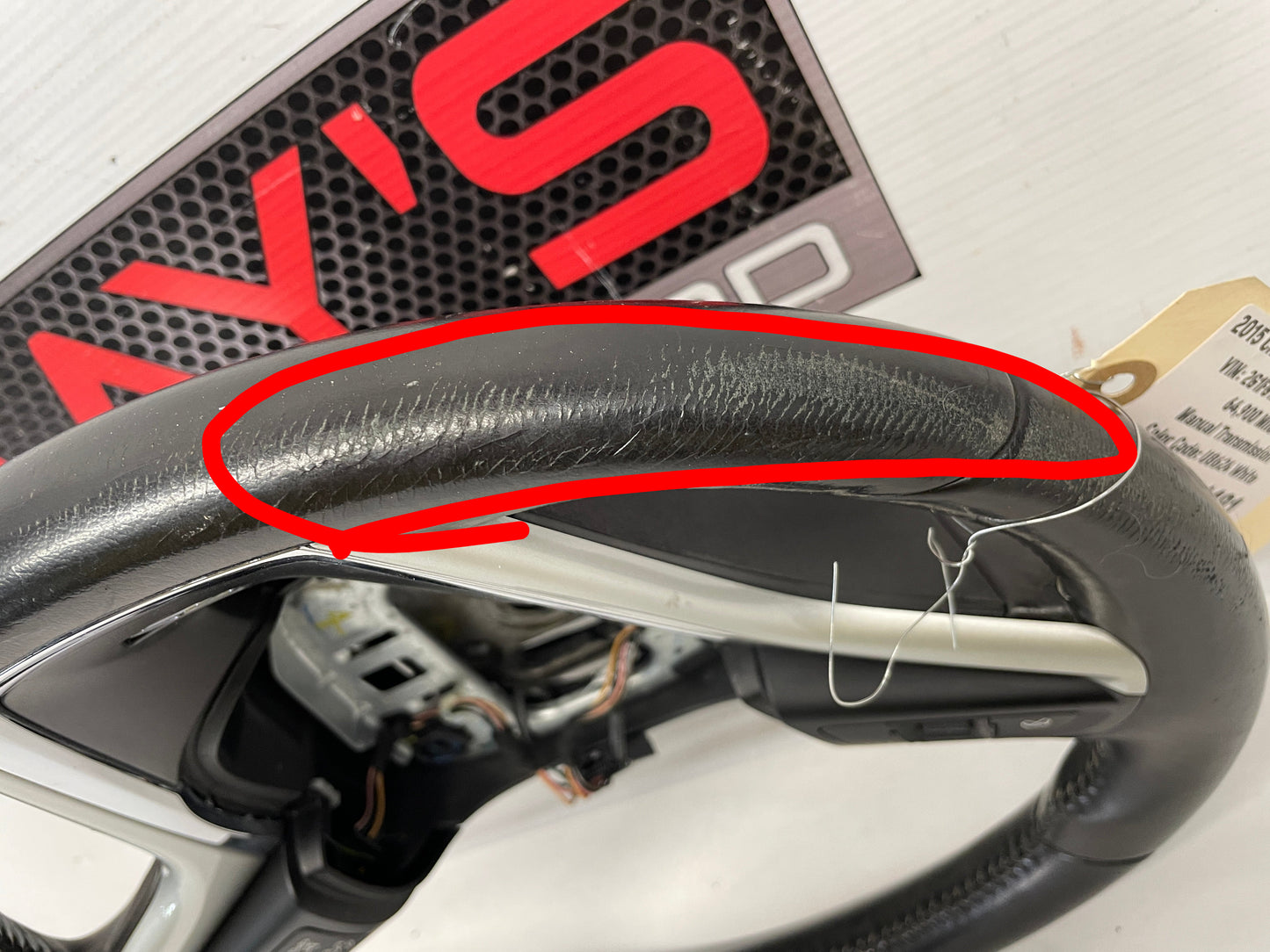 2015 Chevy Camaro SS Steering Wheel OEM - Day's Parts Yard