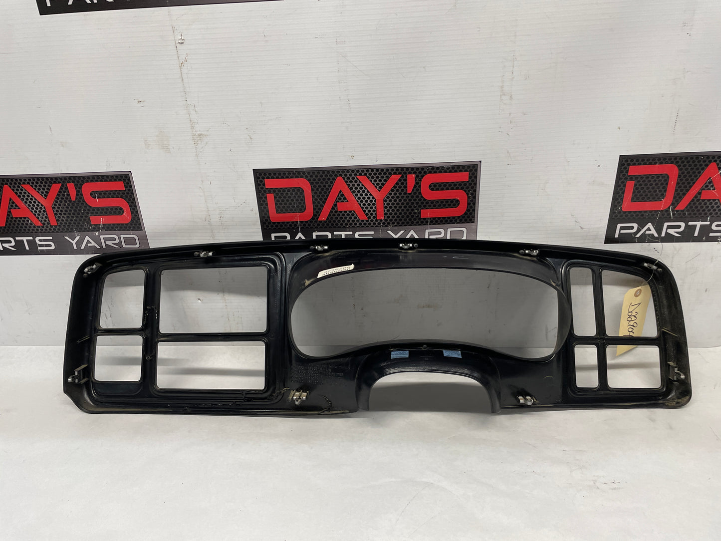 2006 Chevy Silverado C2500 Gray Instrument Cluster Dash Trim Bezel OEM - Day's Parts Yard