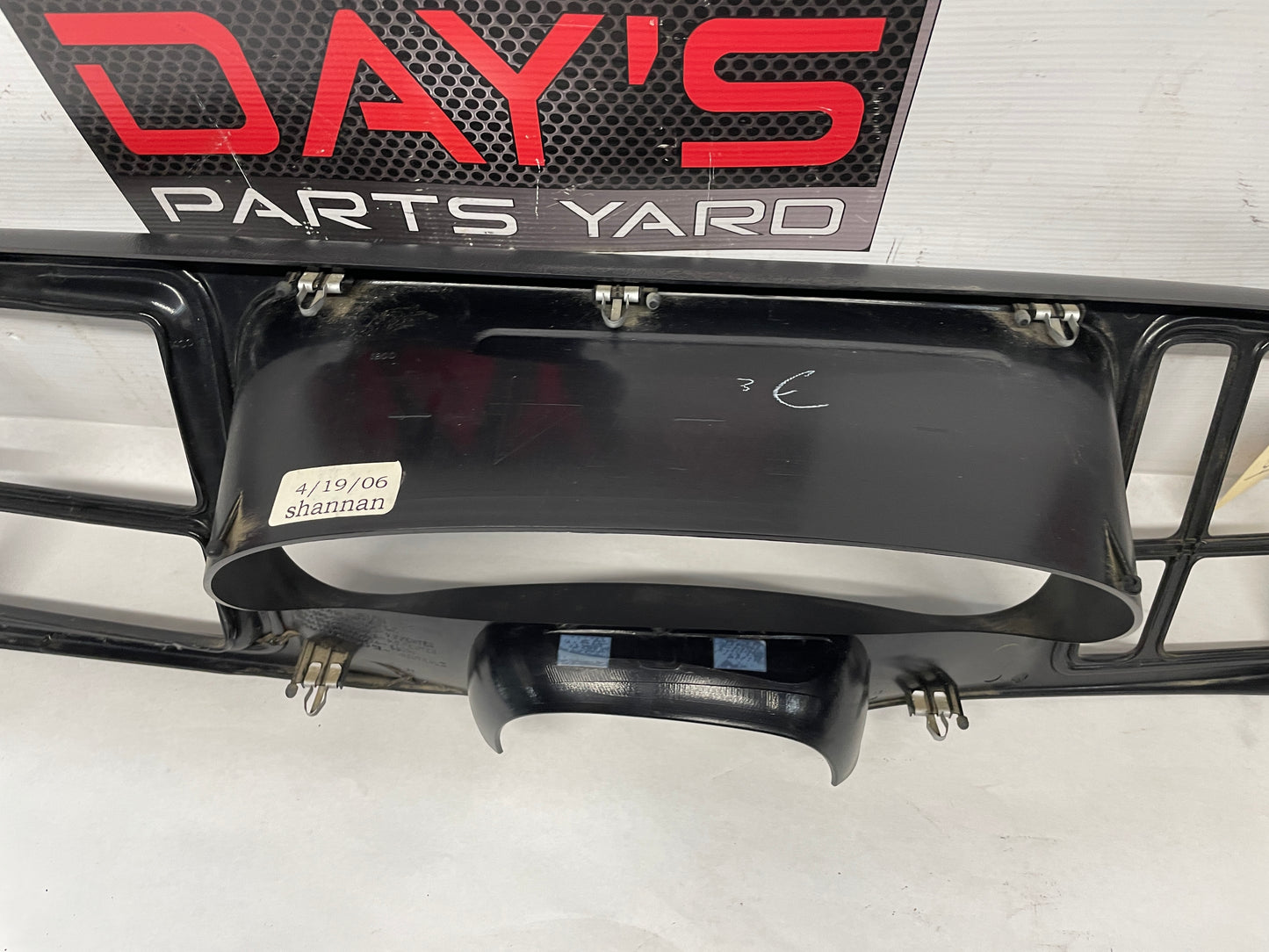 2006 Chevy Silverado C2500 Gray Instrument Cluster Dash Trim Bezel OEM - Day's Parts Yard