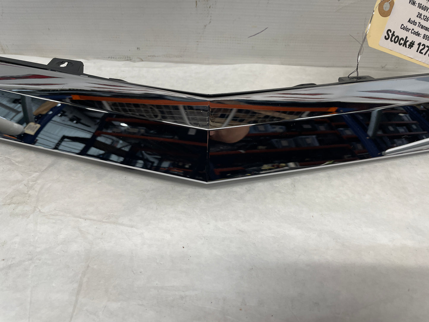 2013 Cadillac CTS-V Coupe Trunk Deck Lid Applique Chrome Panel Trim Camera OEM - Day's Parts Yard