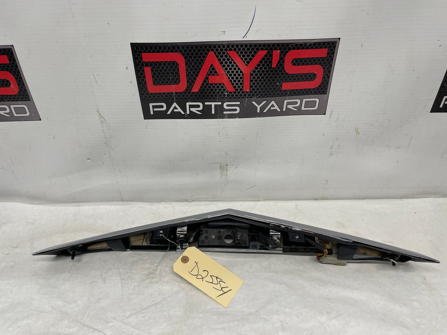2013 Cadillac CTS-V Coupe Trunk Deck Lid Applique Chrome Panel Trim Camera OEM - Day's Parts Yard