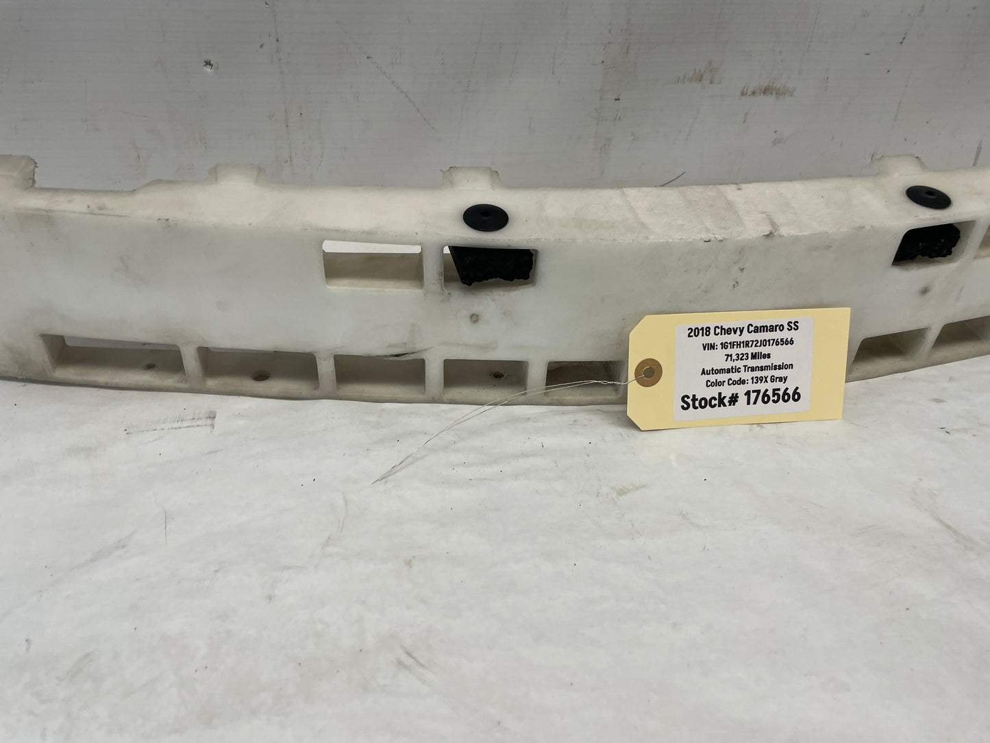 2018 Chevy Camaro SS Front Bumper Impact Absorber Foam Pad OEM - Day's Parts Yard