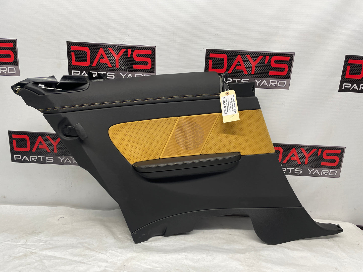 2013 Cadillac CTS-V Coupe LH Driver Rear Quarter Panel Tan Trim OEM - Day's Parts Yard