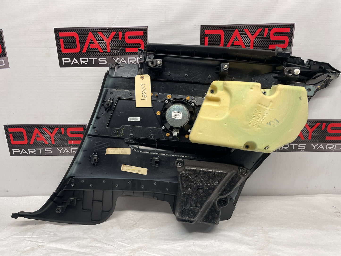 2013 Cadillac CTS-V Coupe LH Driver Rear Quarter Panel Tan Trim OEM - Day's Parts Yard