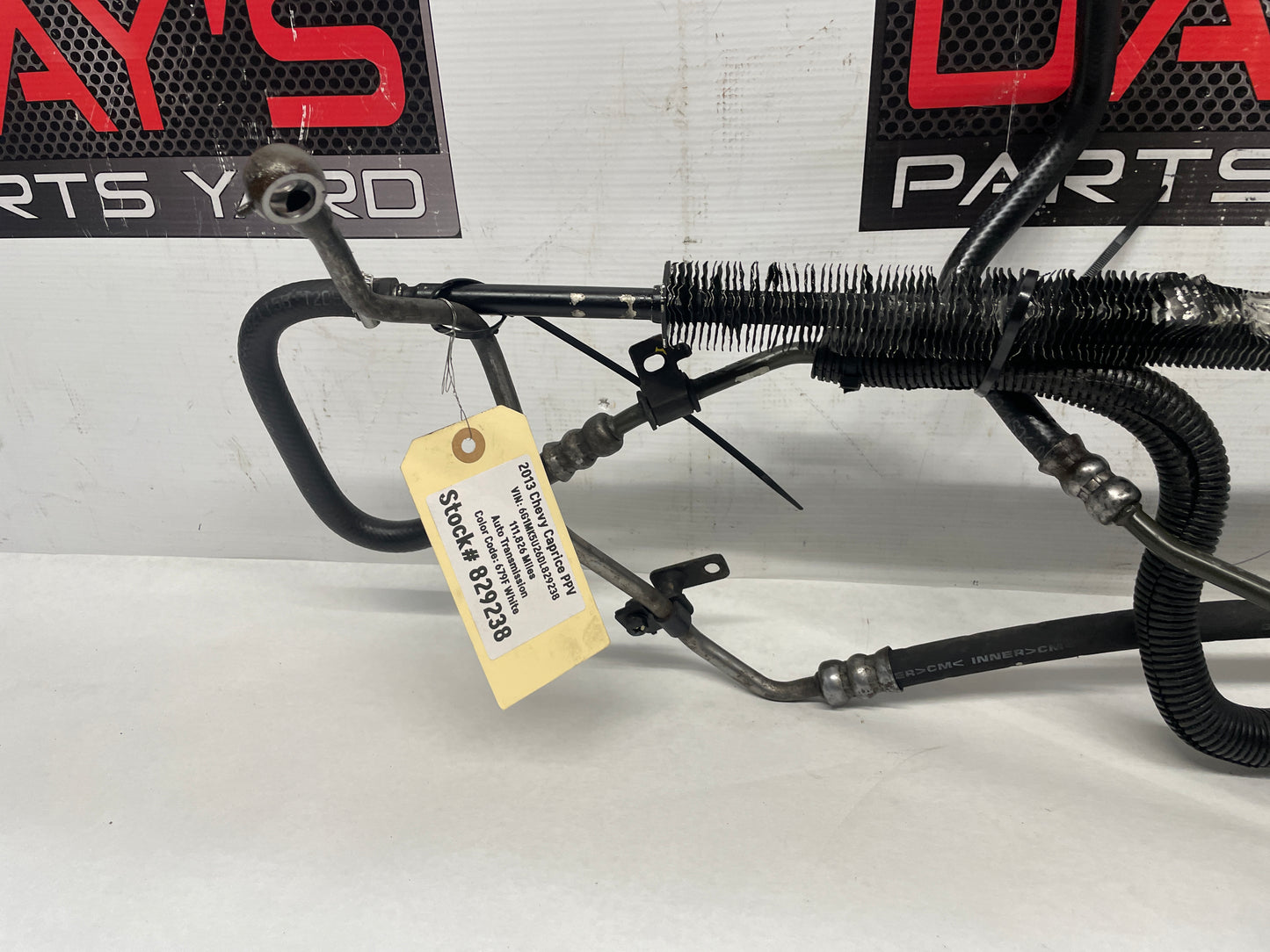 2013 Chevy Caprice PPV Power Steering Lines Hoses Tubes OEM - Day's Parts Yard