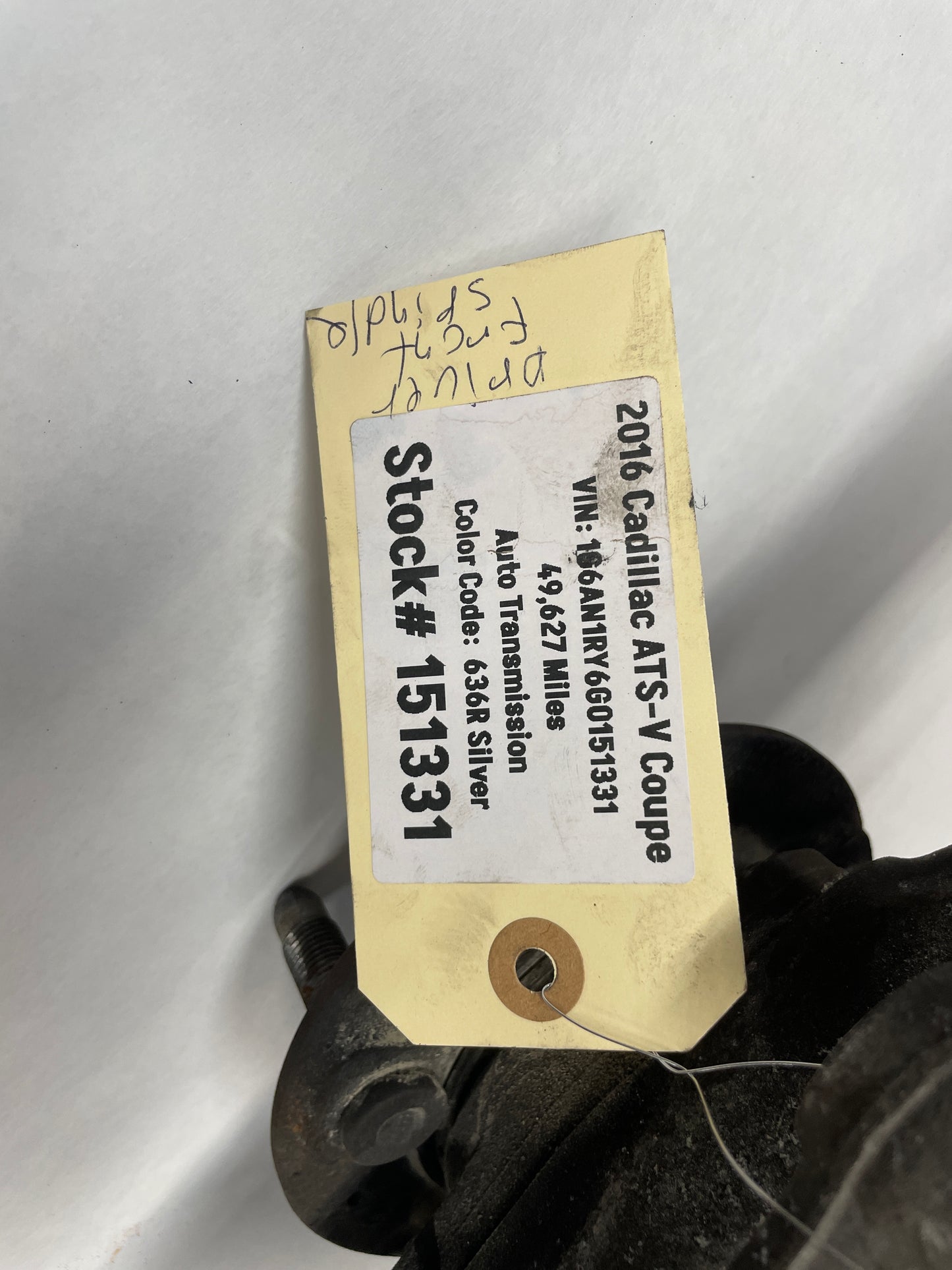 2016 Cadillac ATS-V Front LH Driver Spindle Knuckle Hub OEM - Day's Parts Yard