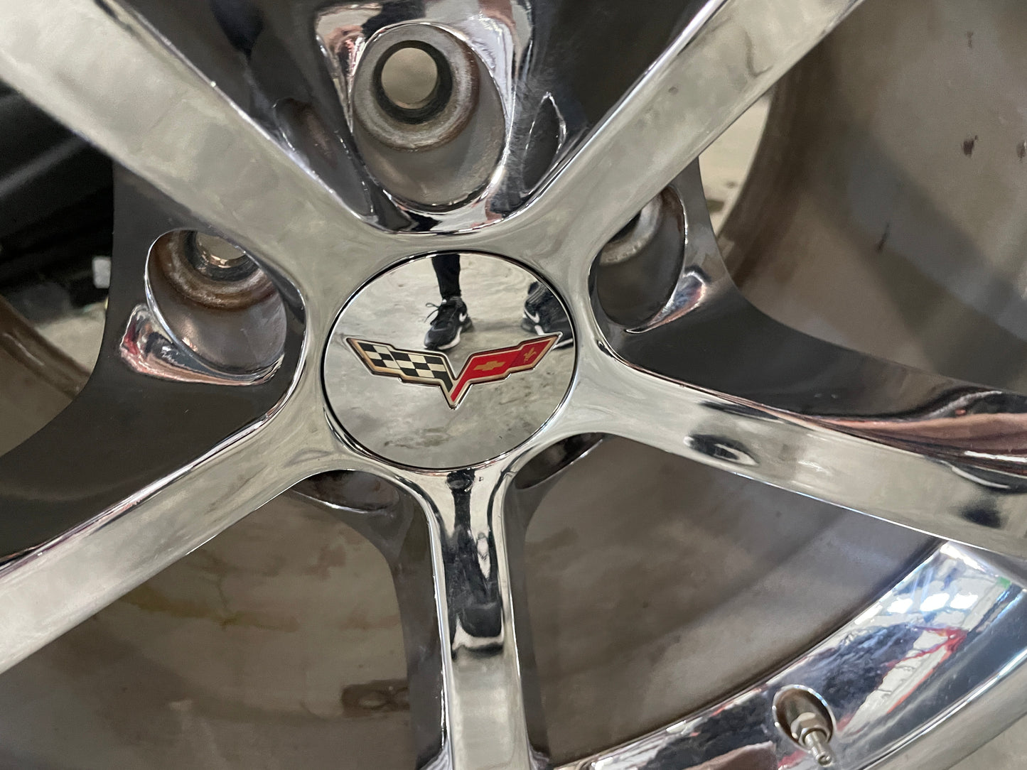 2011 Chevy C6 Corvette Grand Sport Factory OEM Rear Wheel 19X12