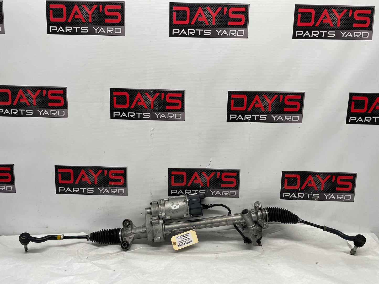 2014 Chevy SS Sedan Electric Power Rack and Pinion Steering Gear OEM - Day's Parts Yard