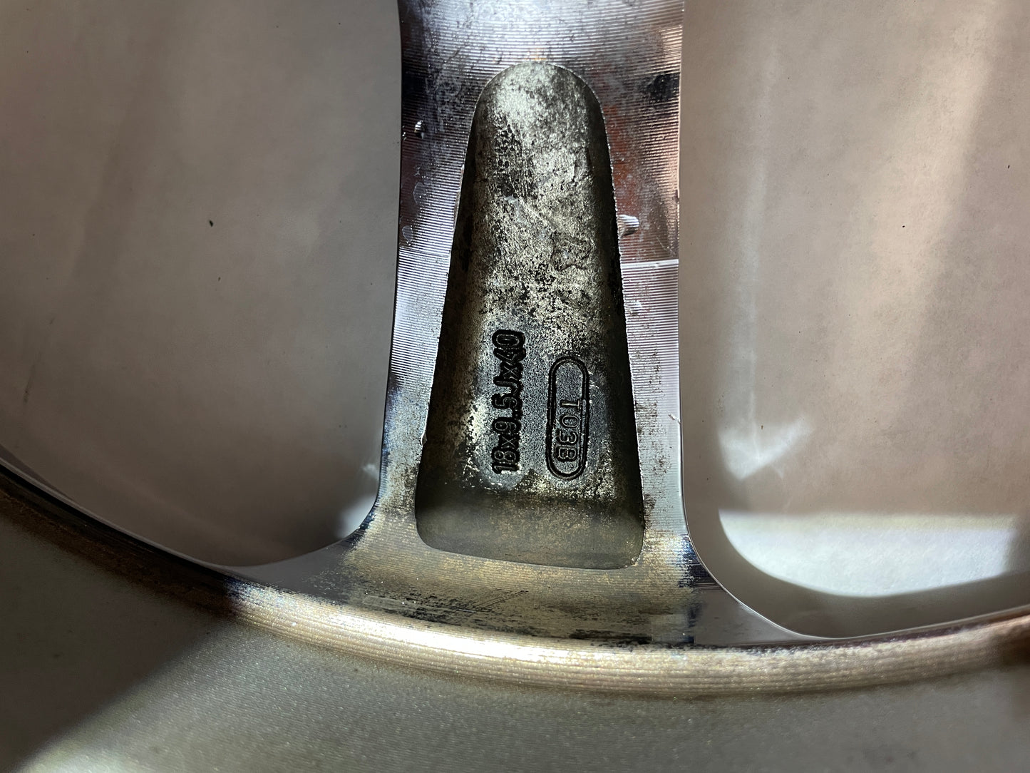 2011 Chevy C6 Corvette Grand Sport Factory OEM Rear Wheel 19X12