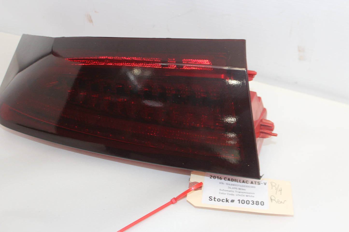2016 Cadillac ATS-V RH Tinted Passenger Taillight Tail Light OEM - Day's Parts Yard