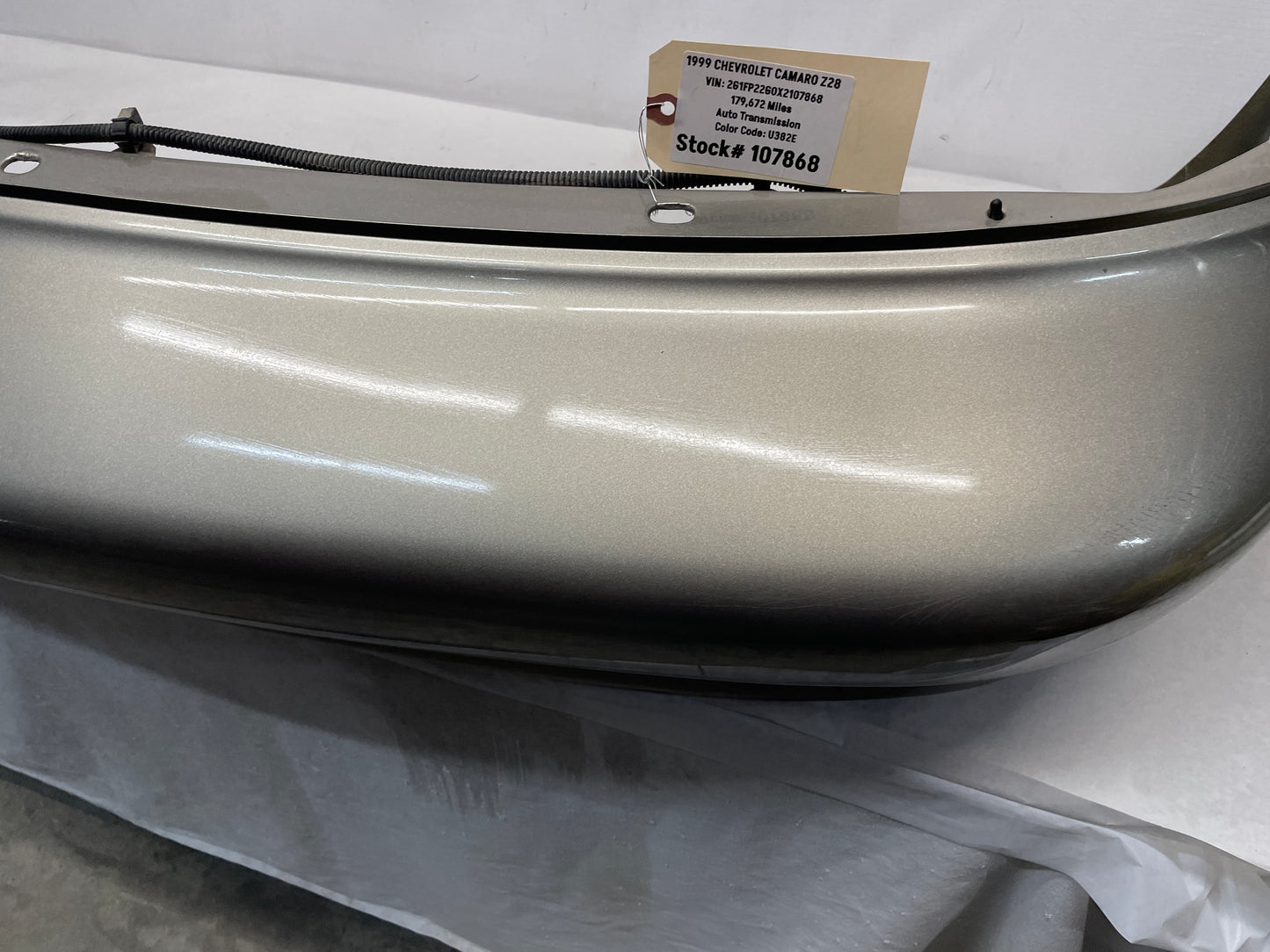 1999 Chevy Camaro Z28 Rear Bumper Cover OEM - Day's Parts Yard