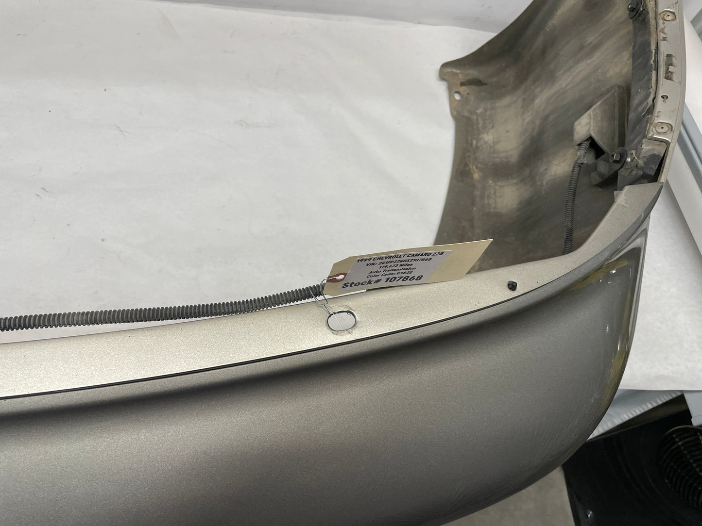 1999 Chevy Camaro Z28 Rear Bumper Cover OEM - Day's Parts Yard