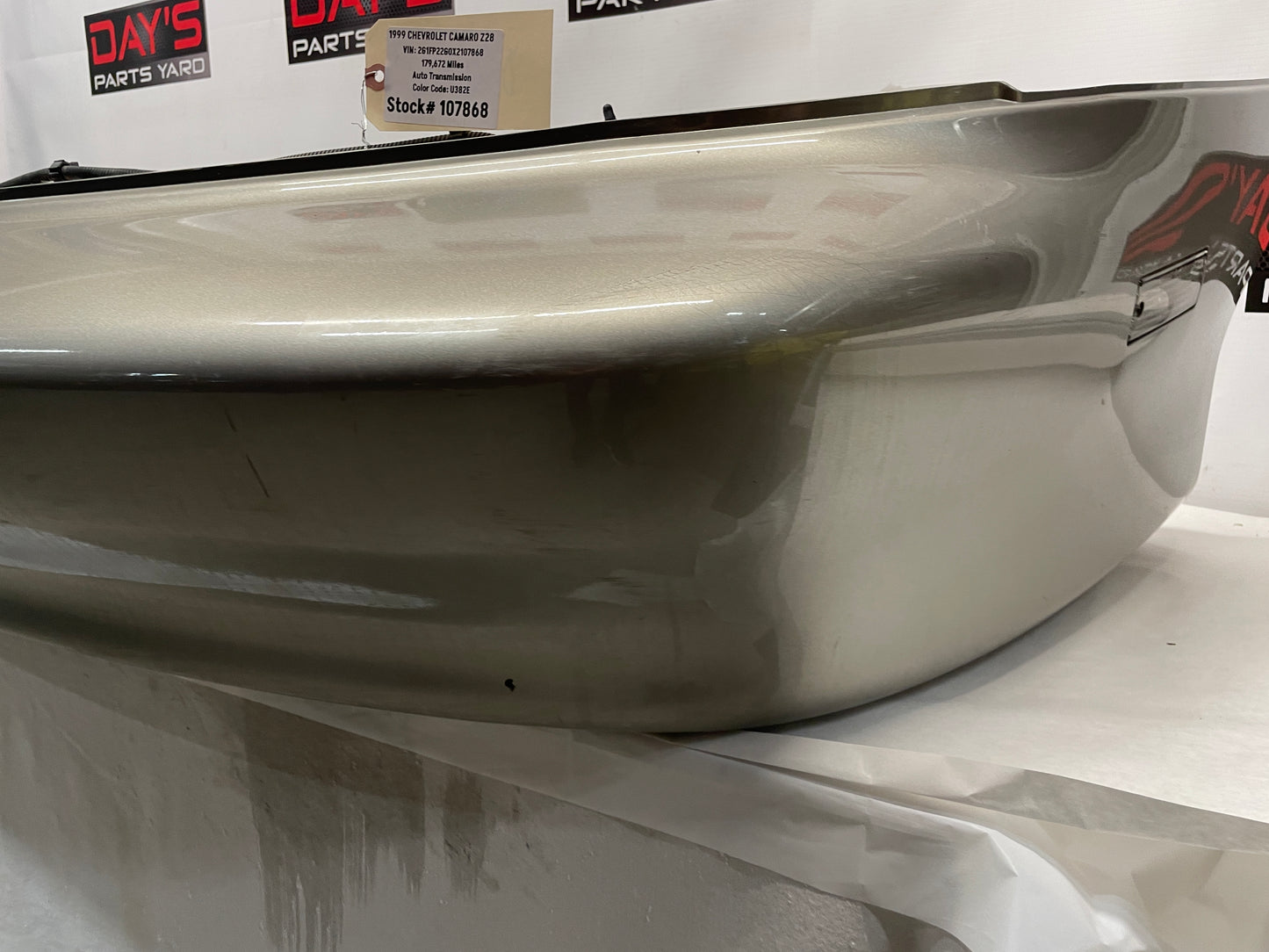 1999 Chevy Camaro Z28 Rear Bumper Cover OEM - Day's Parts Yard