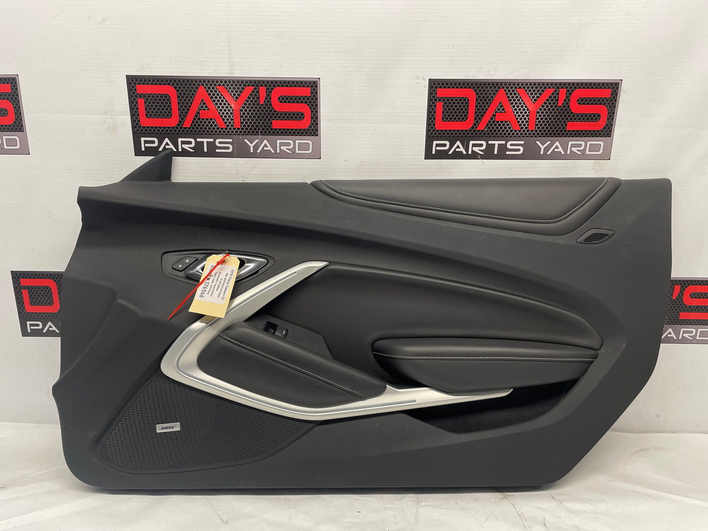 2018 Chevy Camaro SS RH Passenger Front Door Panel OEM - Day's Parts Yard