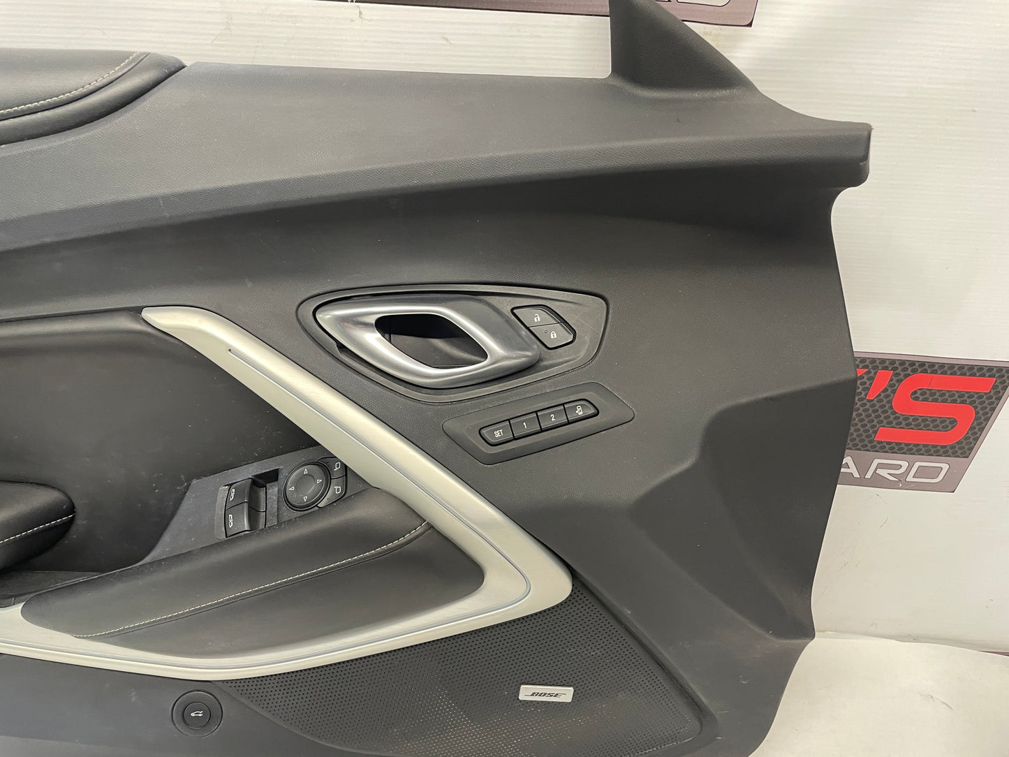 2018 Chevy Camaro SS LH Driver Front Door Panel OEM - Day's Parts Yard
