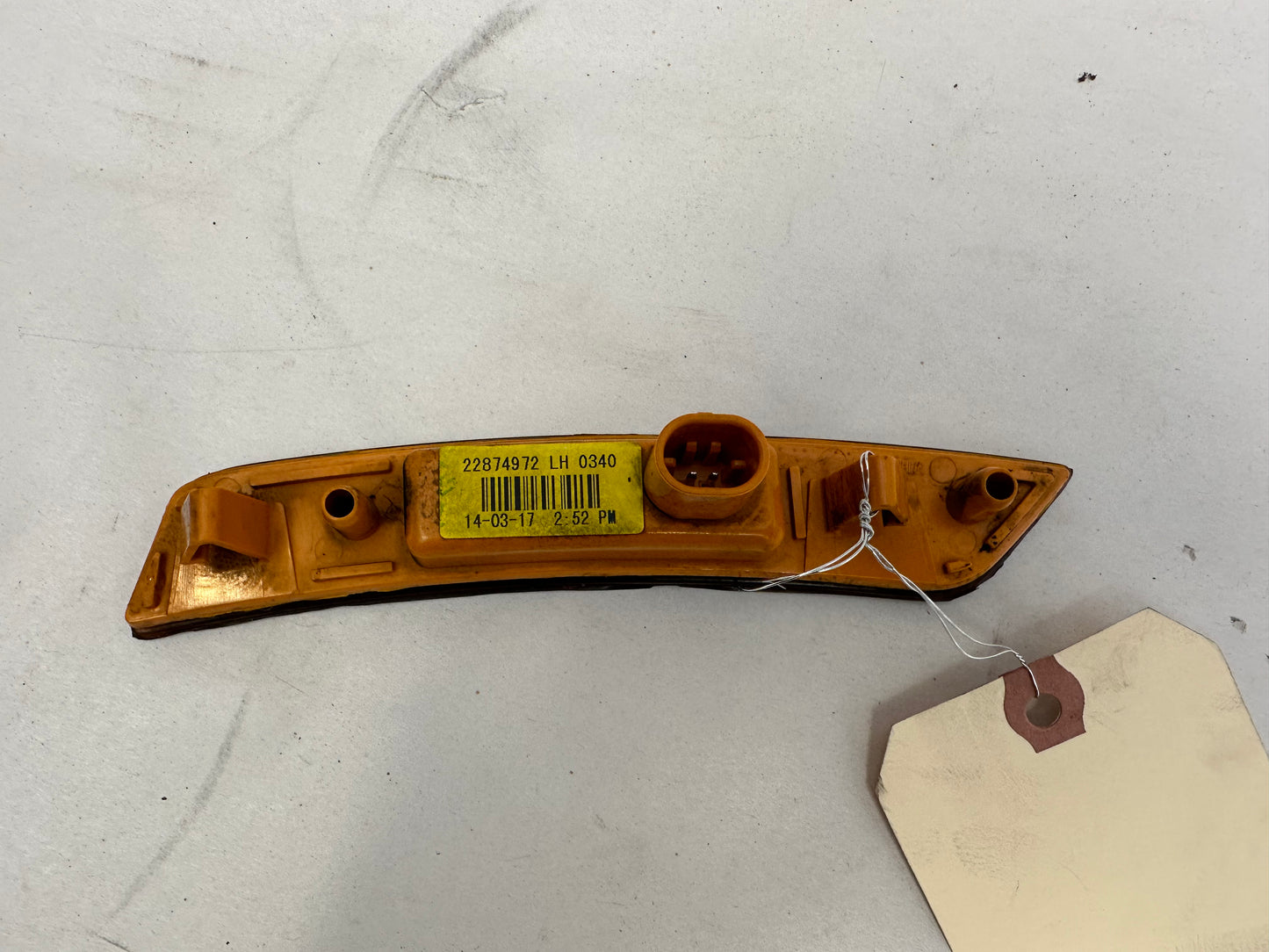 2016 Cadillac CTS-V LH Driver Side Marker Light OEM - Day's Parts Yard