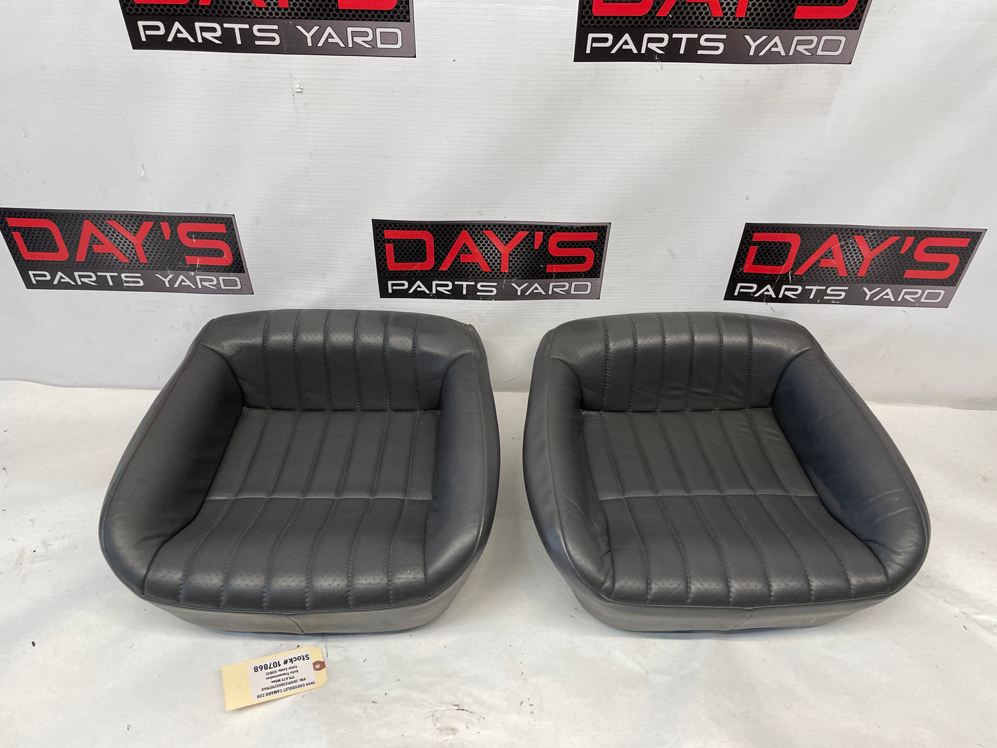 1999 Chevy Camaro Z28 Seats Fronts and Rears OEM LOCAL PICK UP - Day's Parts Yard