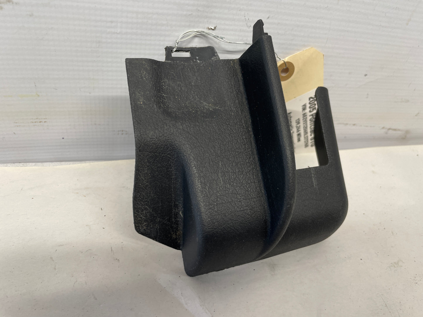 2005 Pontiac GTO LH Driver Seat Track Rail Bracket Plastic Trim Cover OEM - Day's Parts Yard