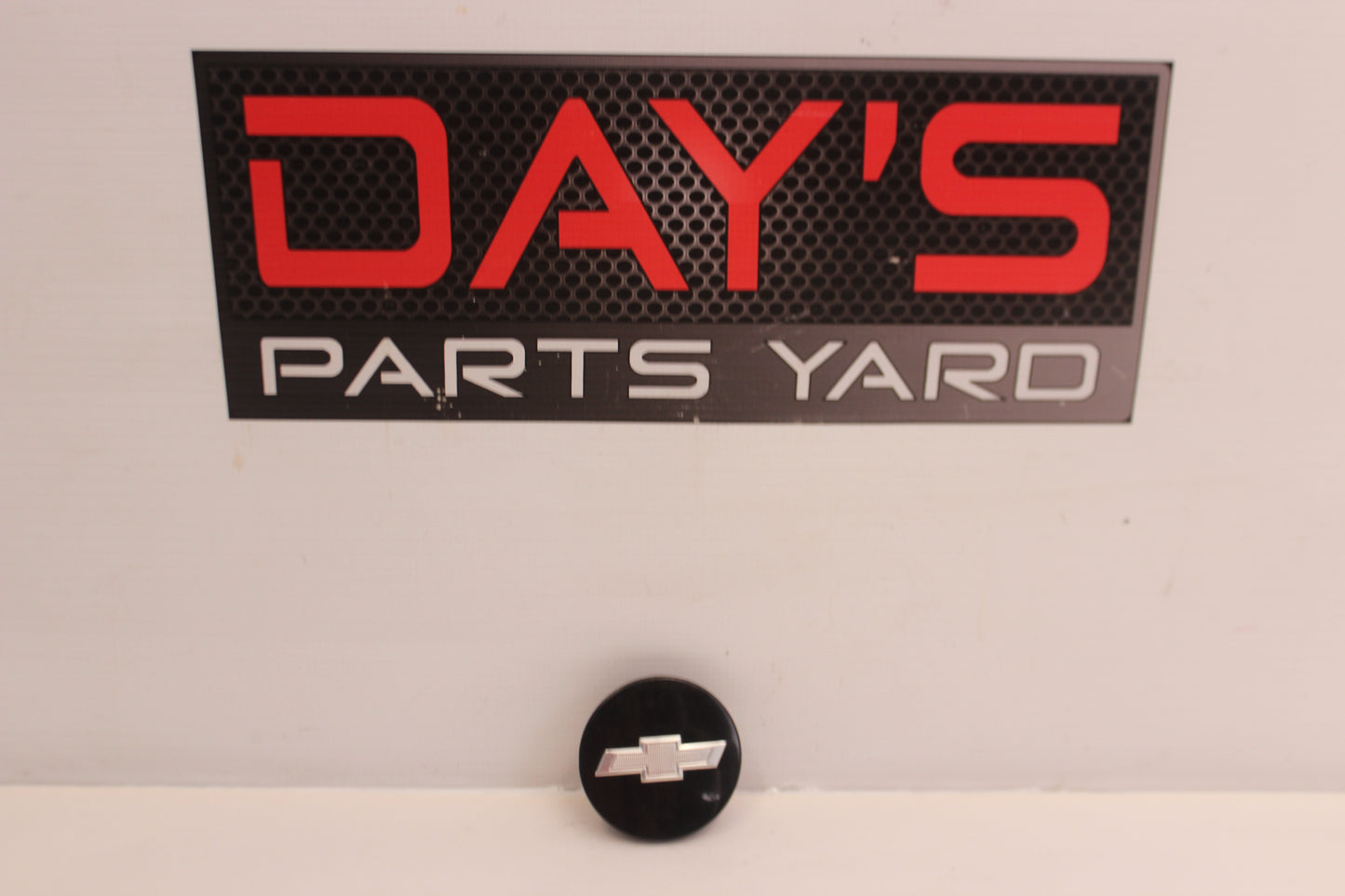 2014 Chevy Camaro SS Wheel Center Cap Black w/ Chrome Emblem OEM - Day's Parts Yard