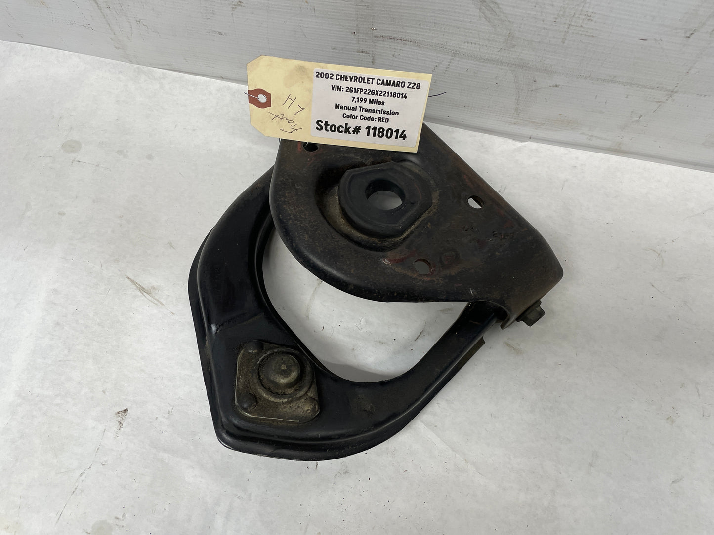 2002 Chevy Camaro Z28 LH Driver Front Upper Control Arm OEM - Day's Parts Yard